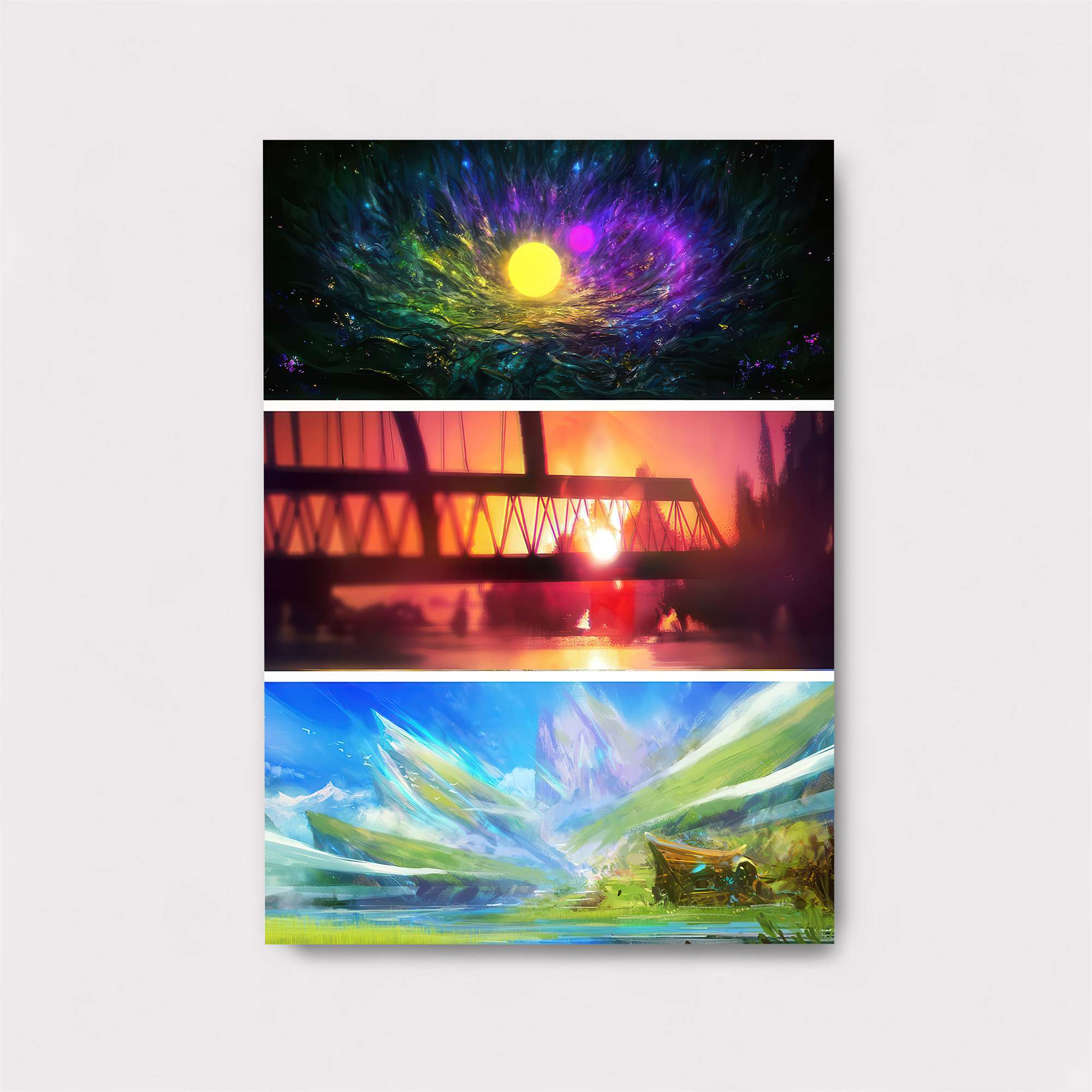 Cosmic Serenity Safe Wall Magnetic / M