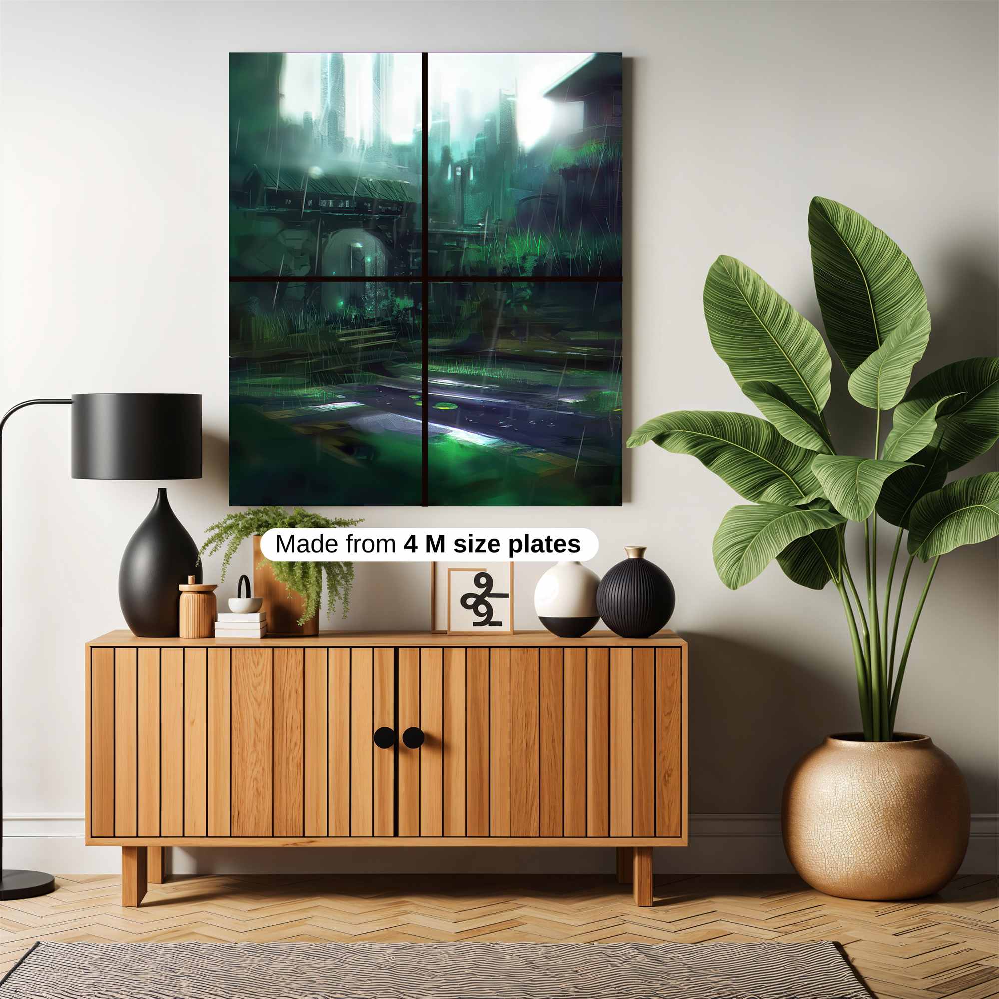 Neon Serenity Safe Wall Magnetic / M