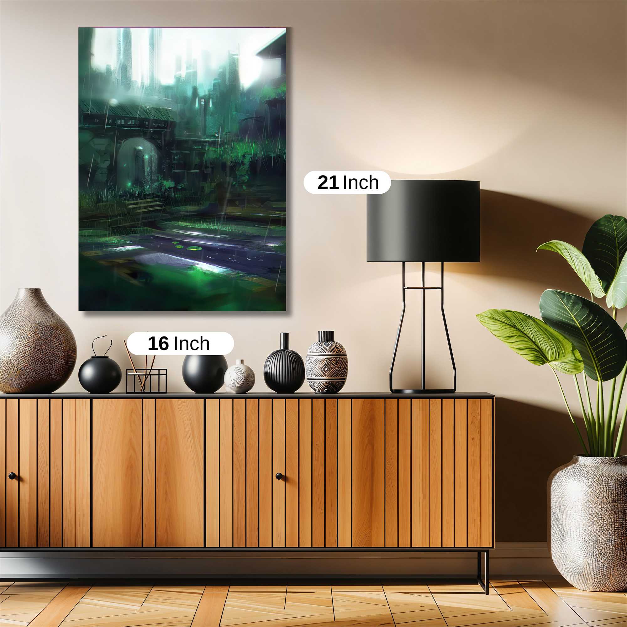 Neon Serenity Safe Wall Magnetic / M