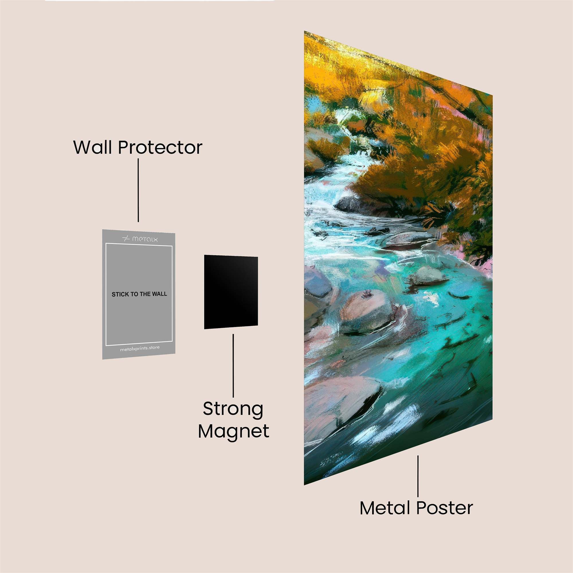 Cascade Serenity Safe Wall Magnetic / M