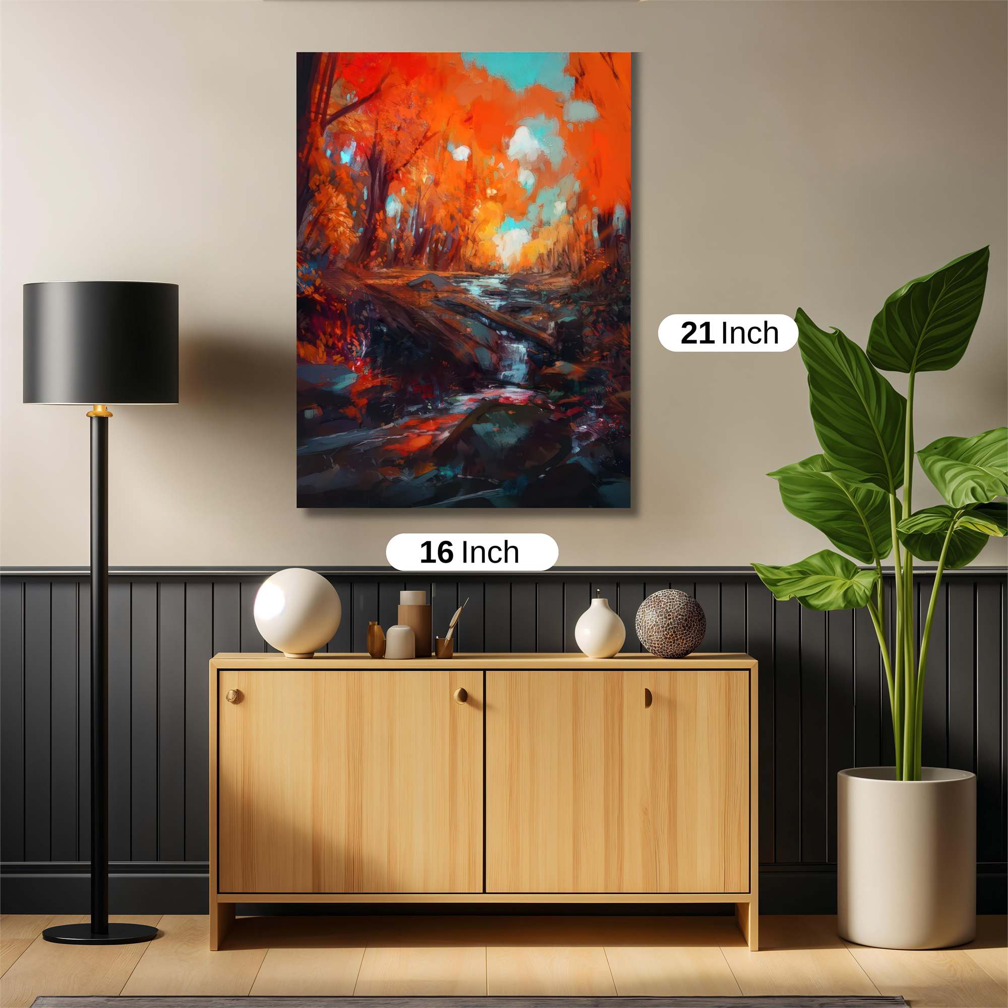 Autumn Blaze Safe Wall Magnetic / M