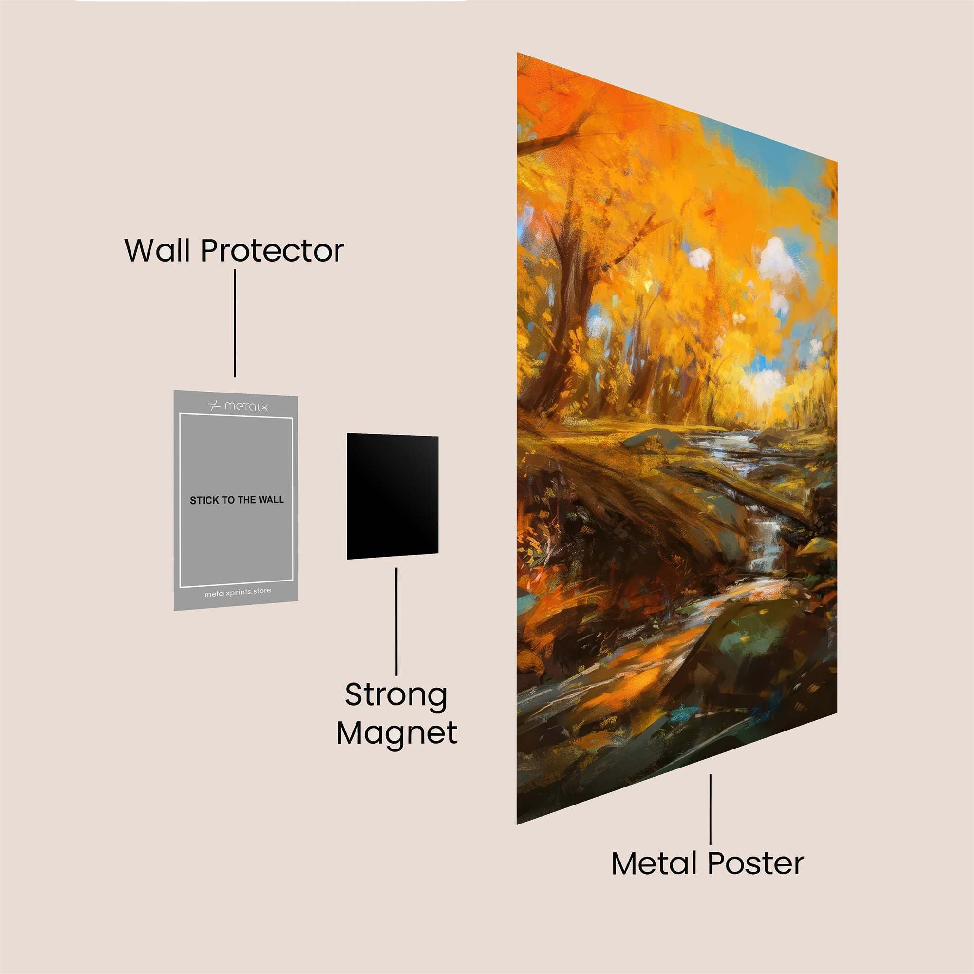 Autumn Serenity Safe Wall Magnetic / M