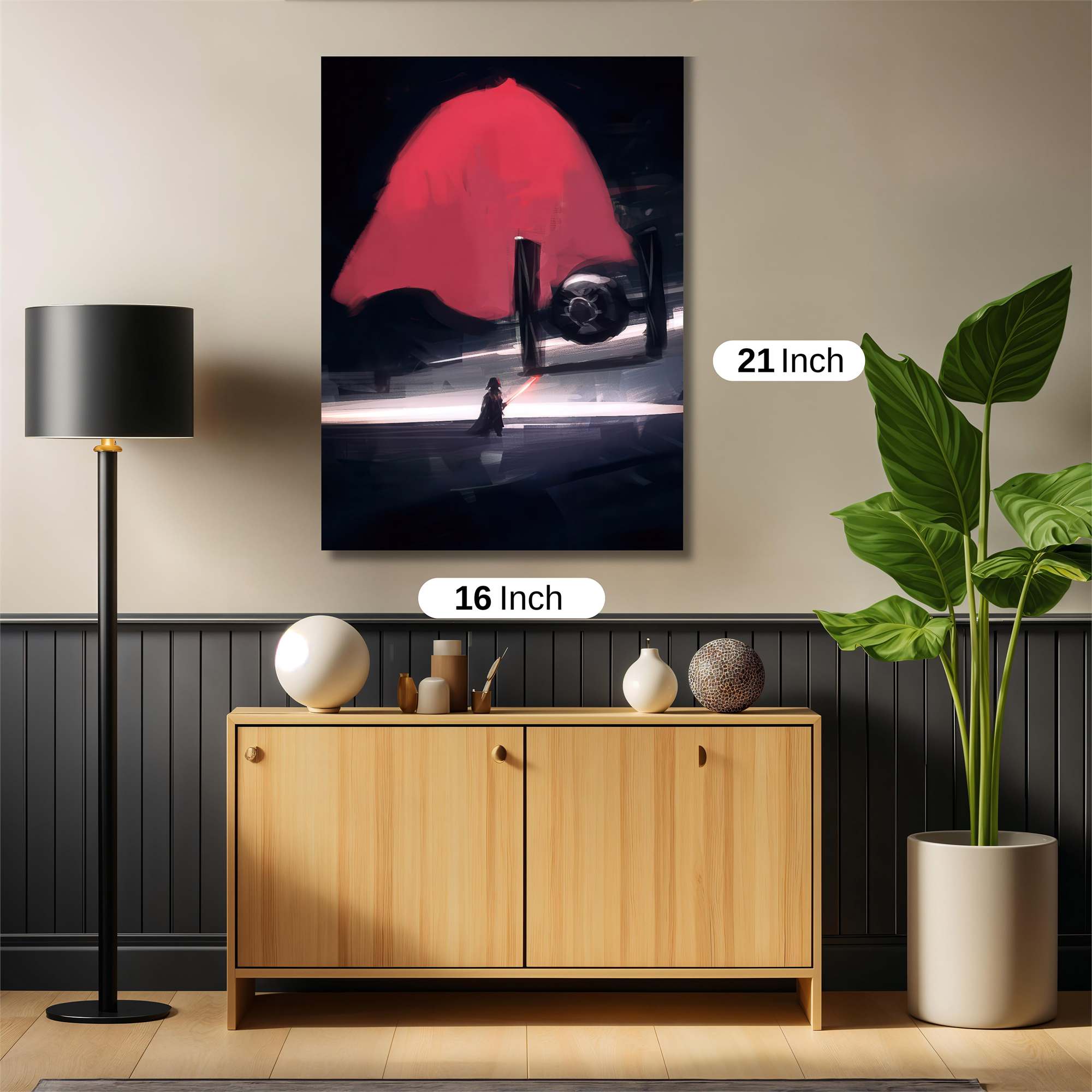 Vader Gloom Safe Wall Magnetic / M