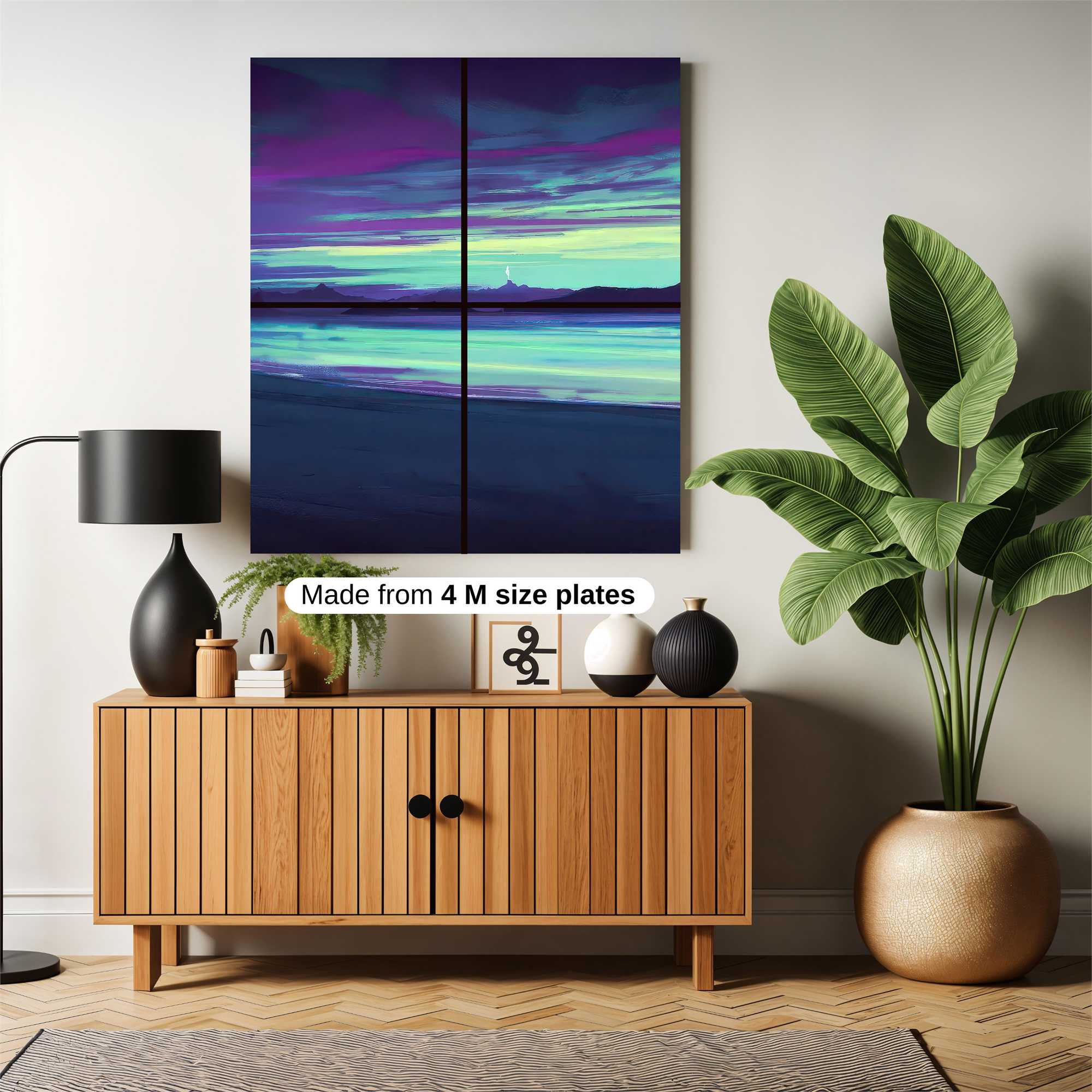 Mountain Serenity Safe Wall Magnetic / M