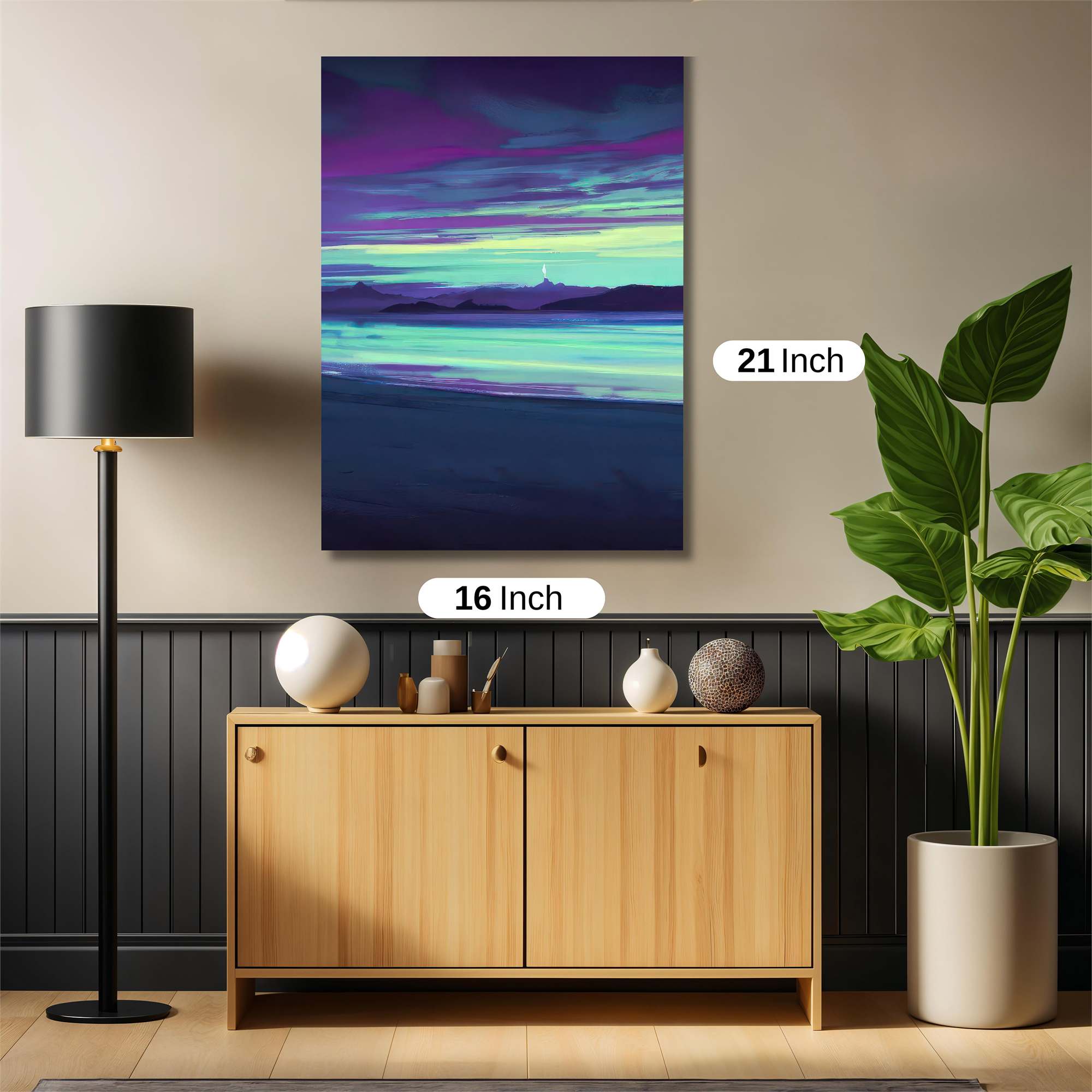 Mountain Serenity Safe Wall Magnetic / M