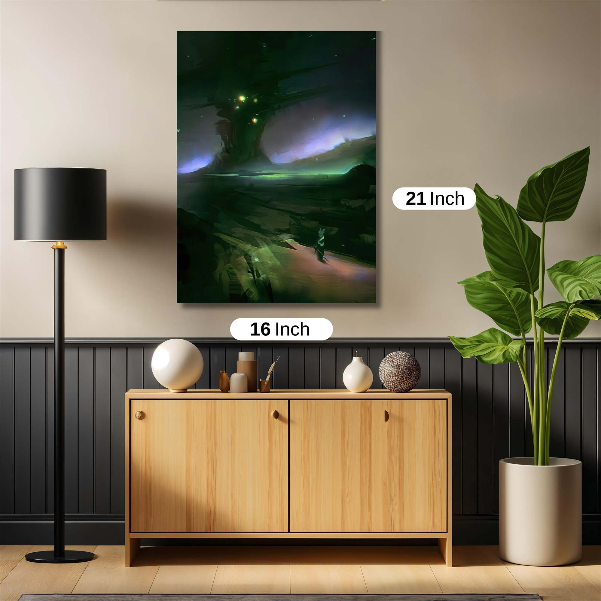 Alien Desolation Safe Wall Magnetic / M