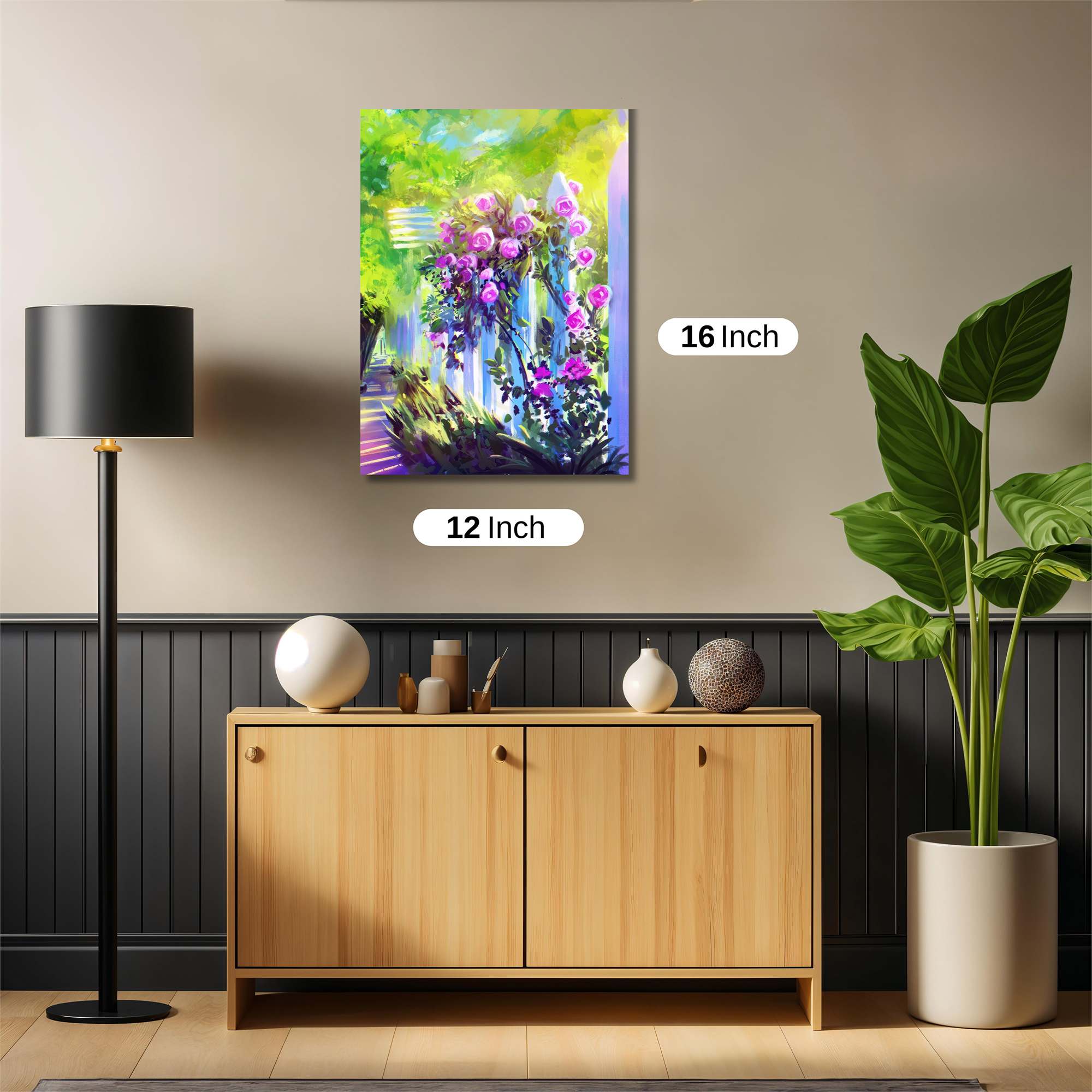 Rose Radiance Safe Wall Magnetic / M