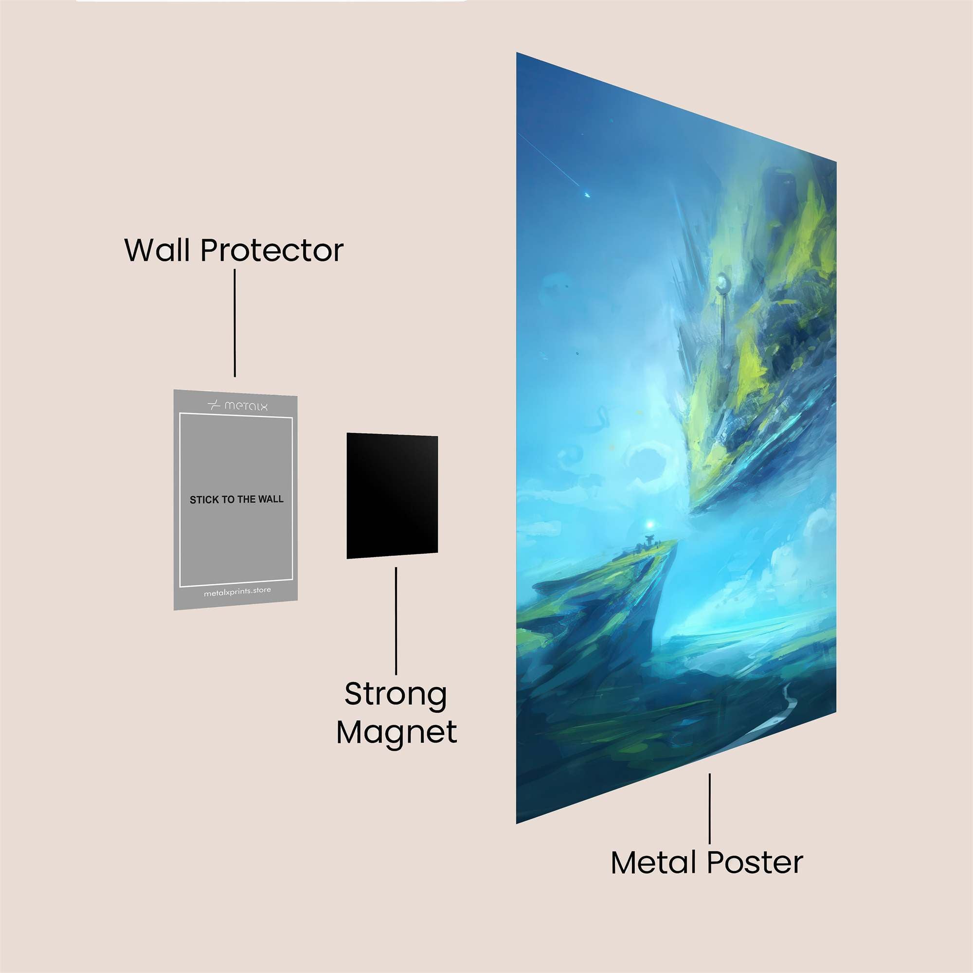 Dragon Dreamscape Safe Wall Magnetic / M