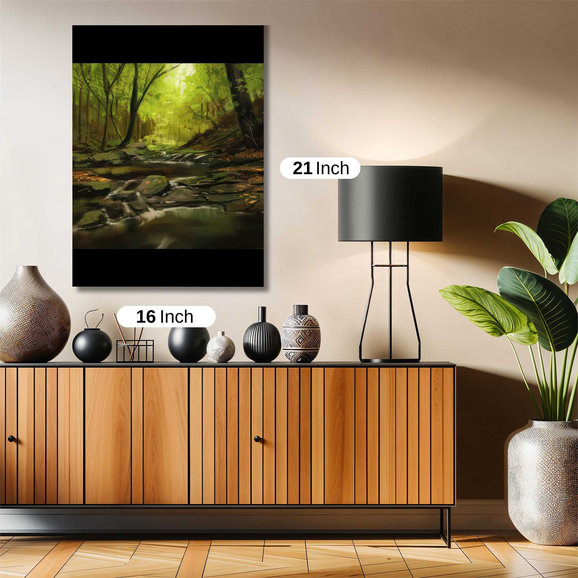 Forest Tranquil Safe Wall Magnetic / M