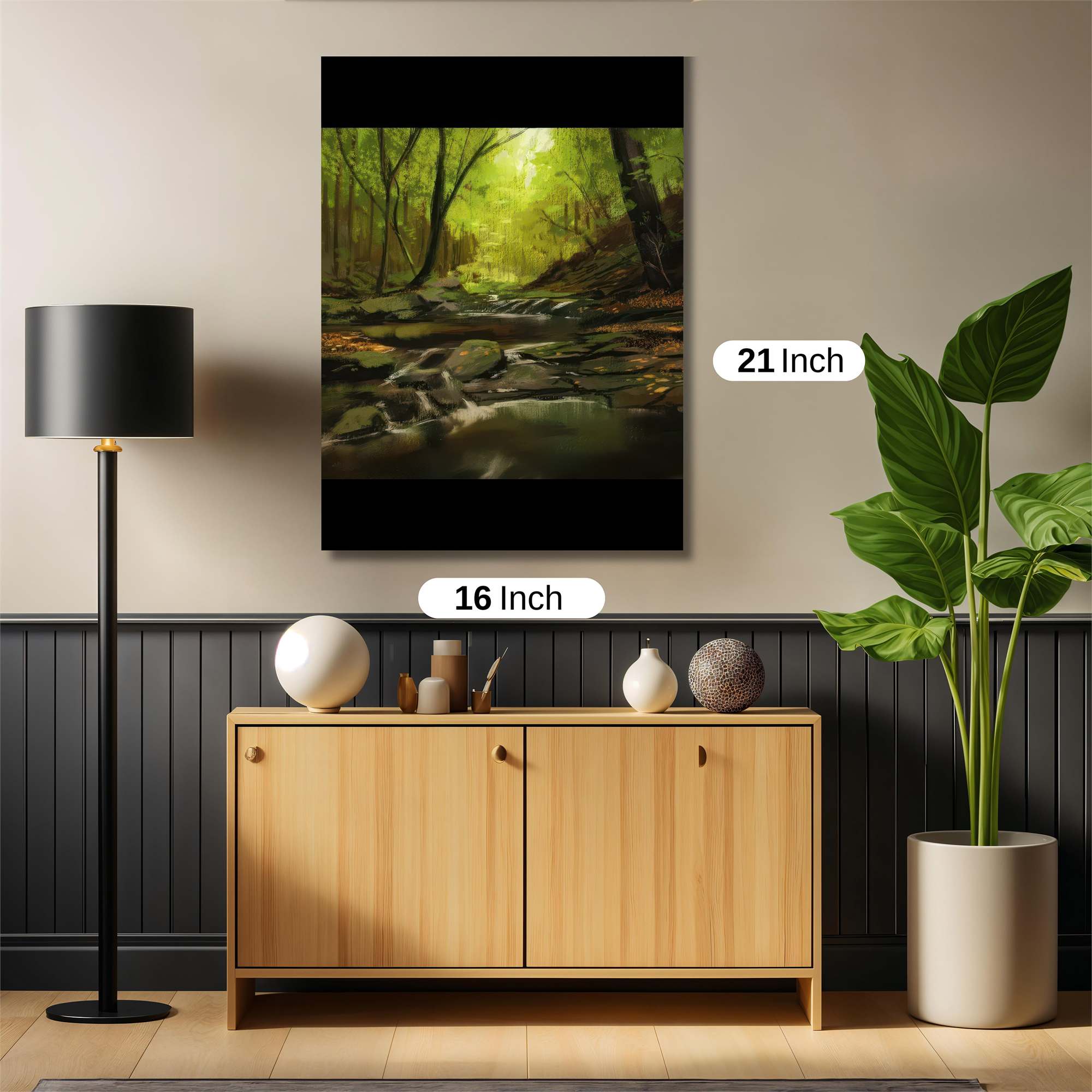 Forest Tranquil Safe Wall Magnetic / M