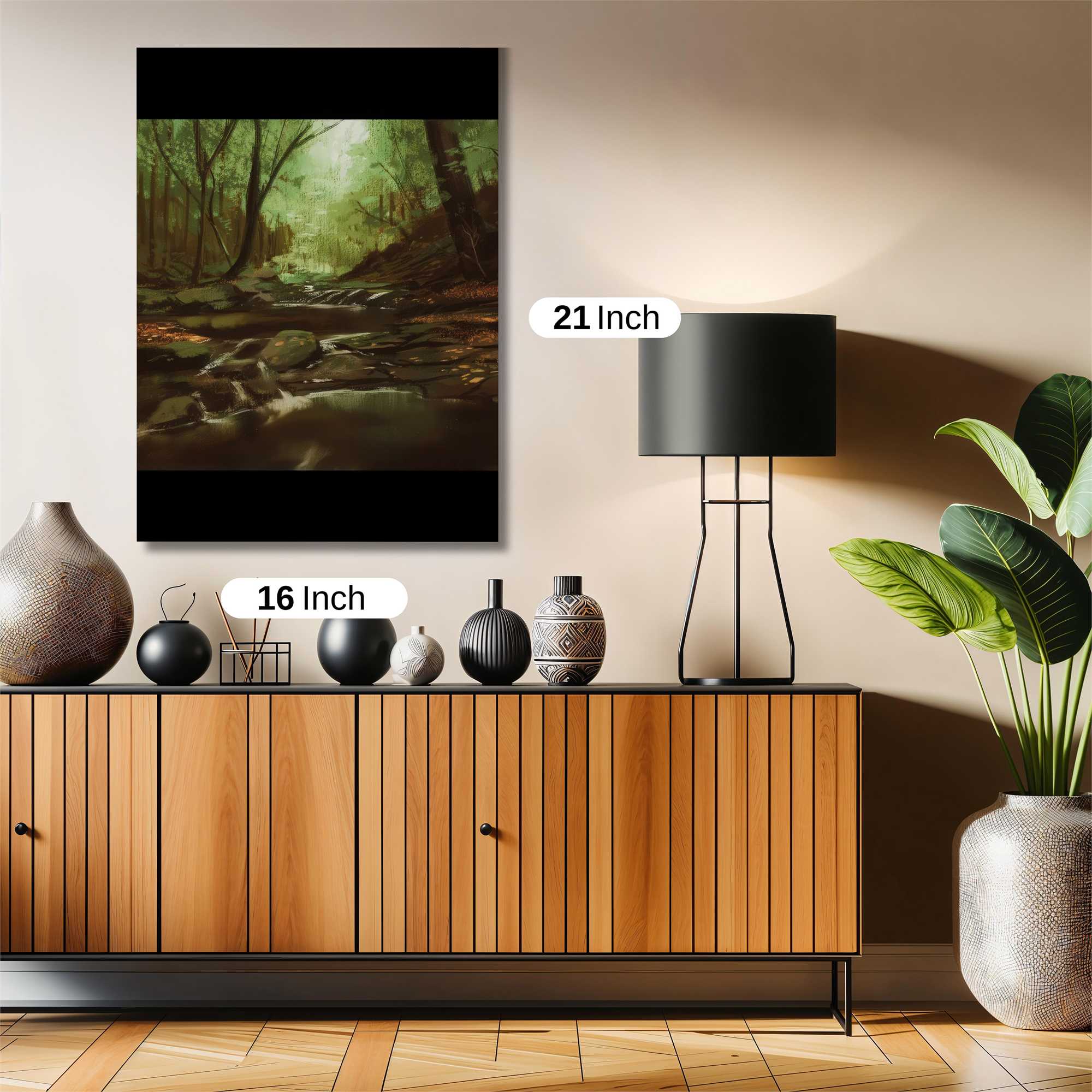 Forest Serenity Safe Wall Magnetic / M