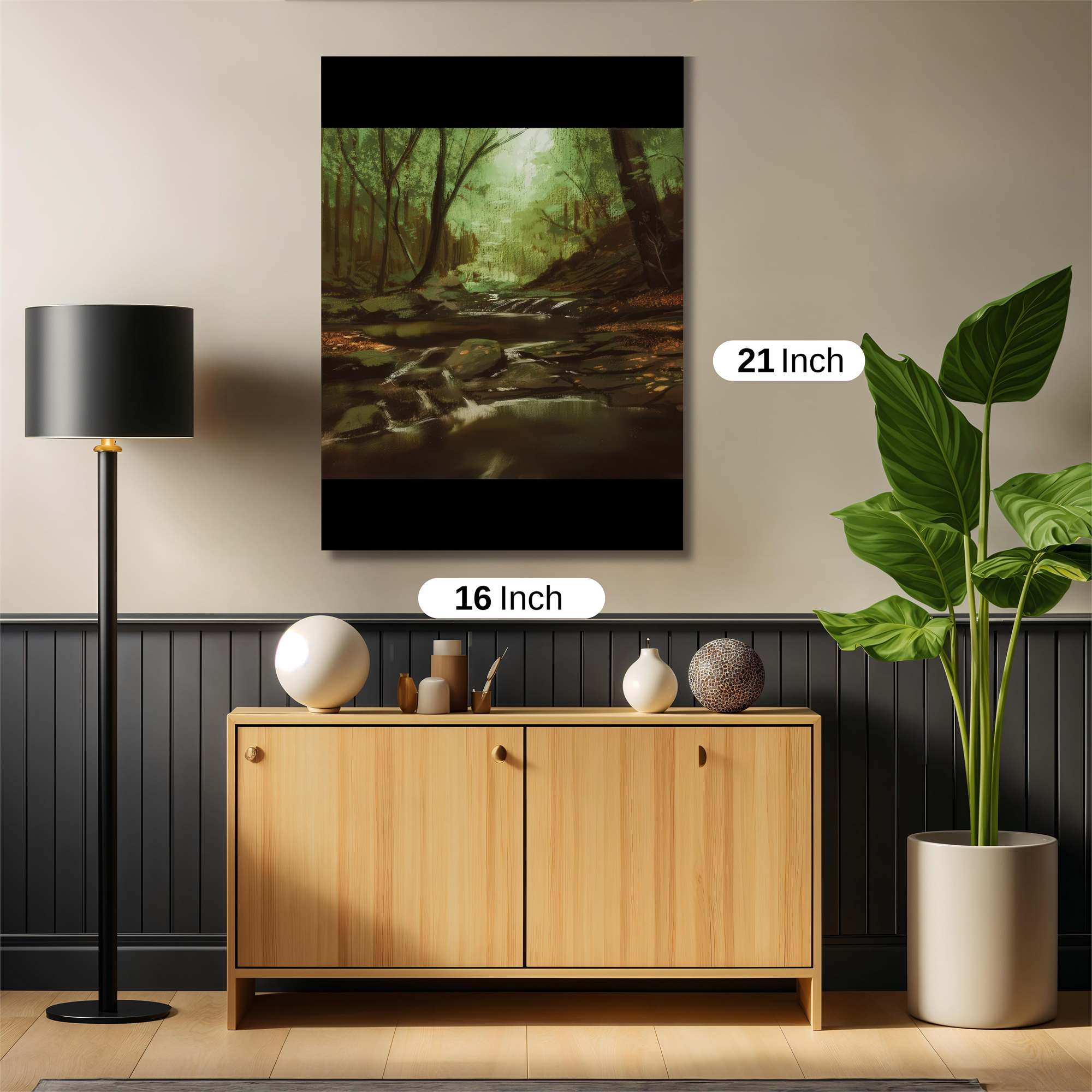 Forest Serenity Safe Wall Magnetic / M