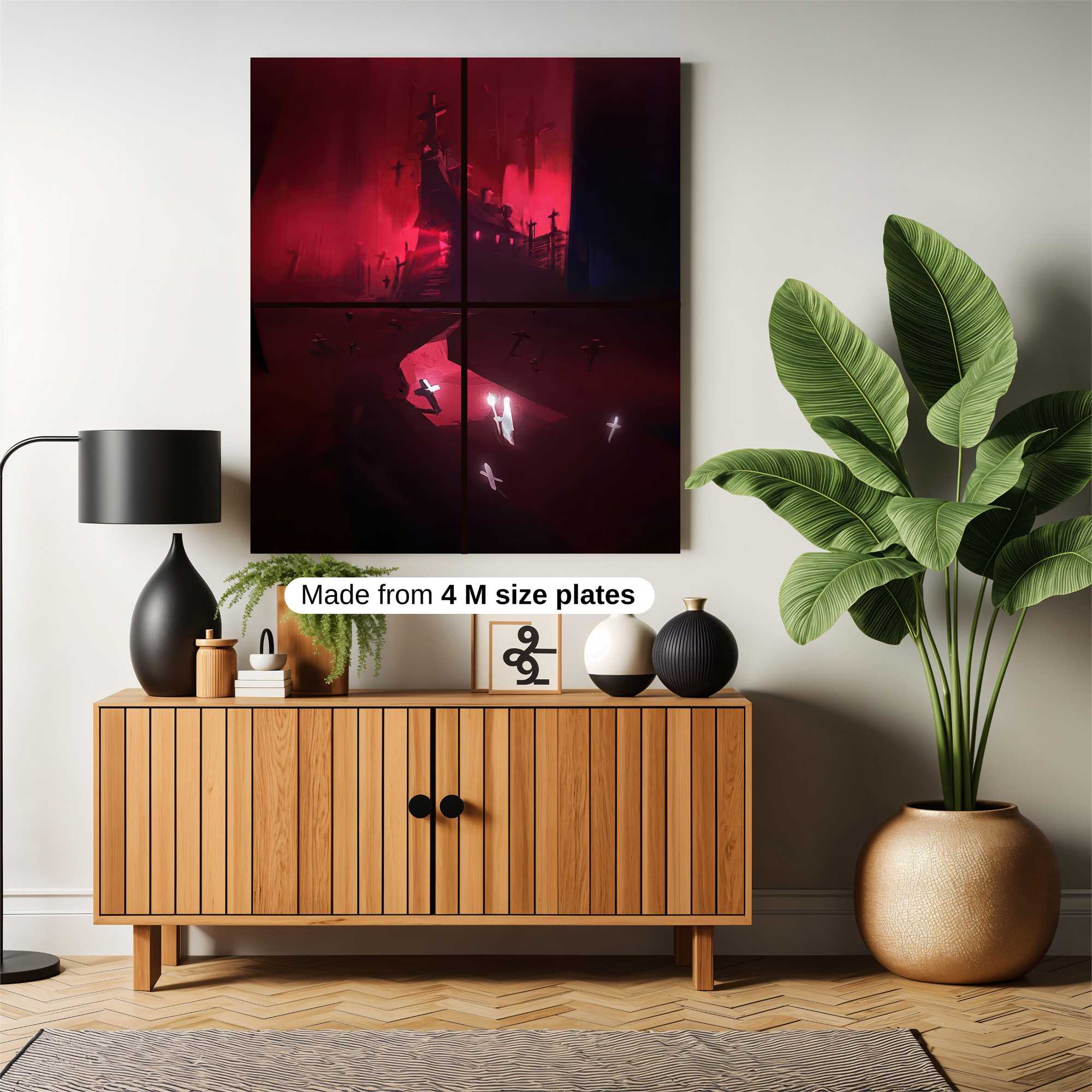 Haunted Gloom Safe Wall Magnetic / M