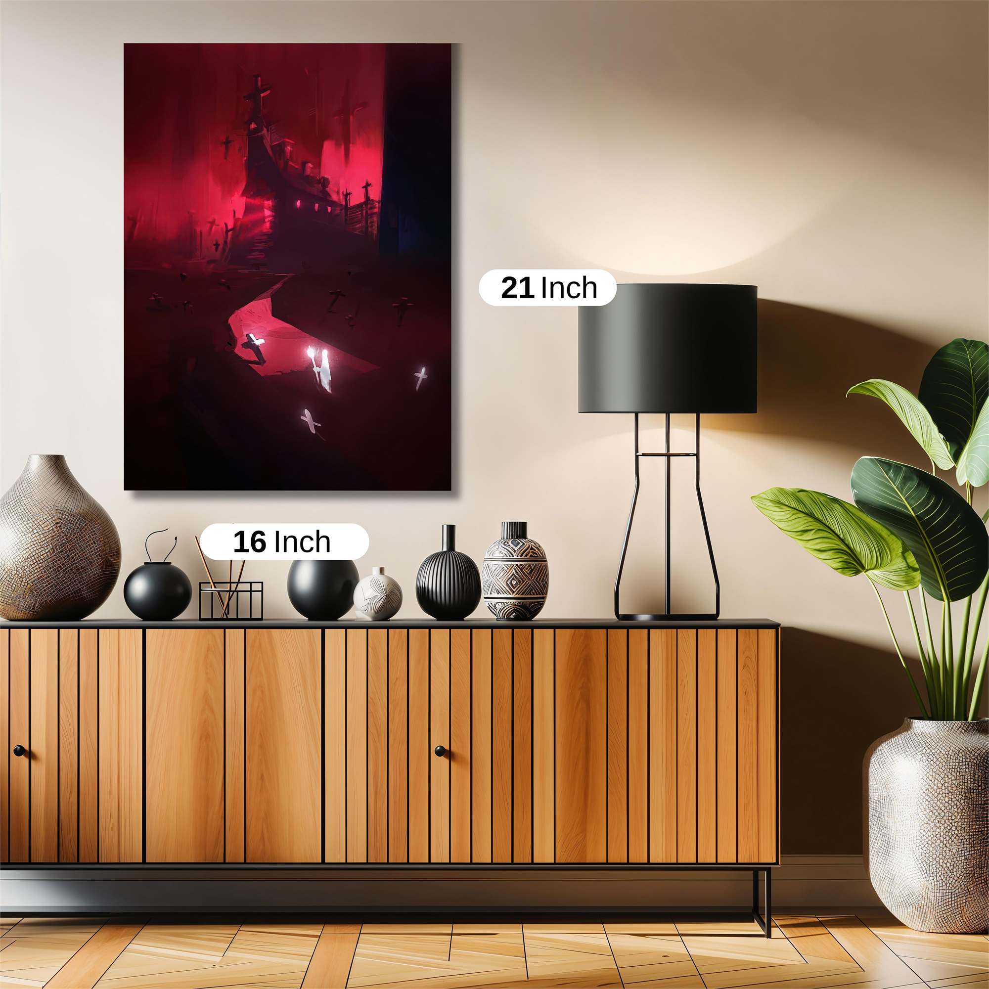 Haunted Gloom Safe Wall Magnetic / M