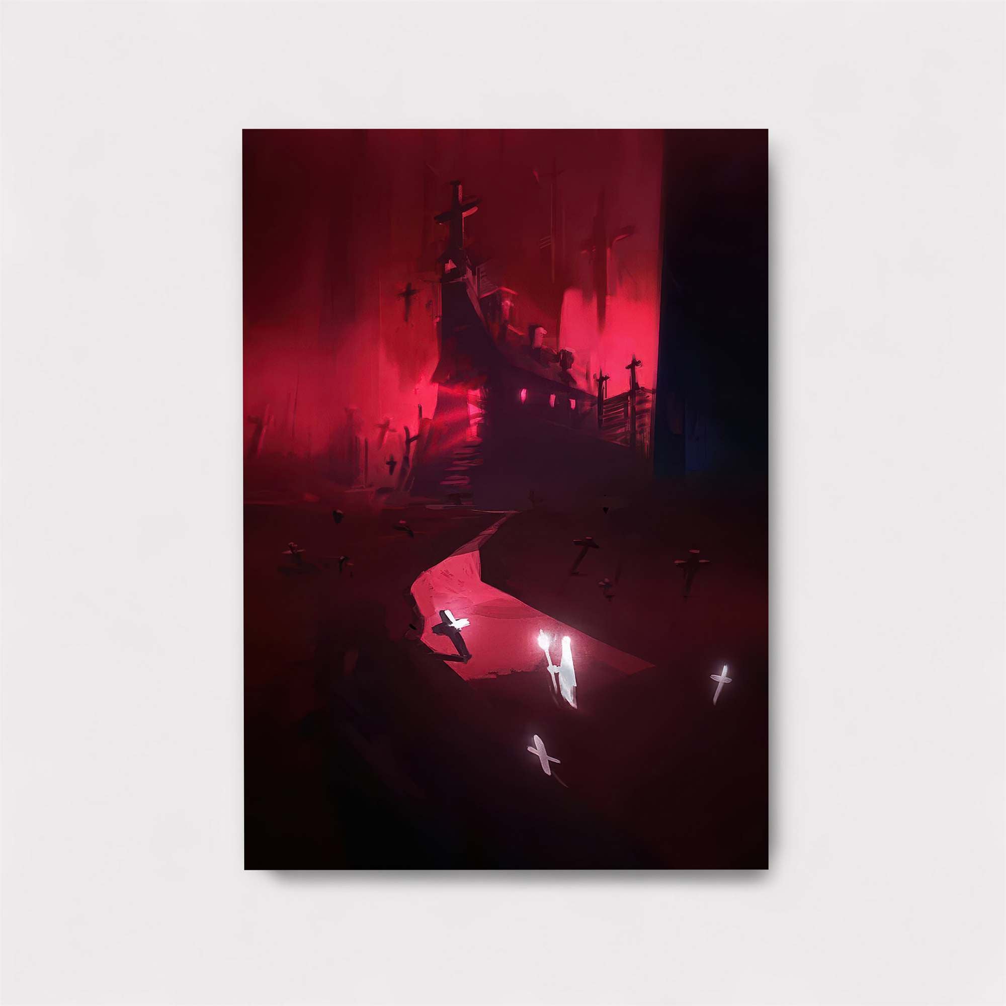 Haunted Gloom Safe Wall Magnetic / M