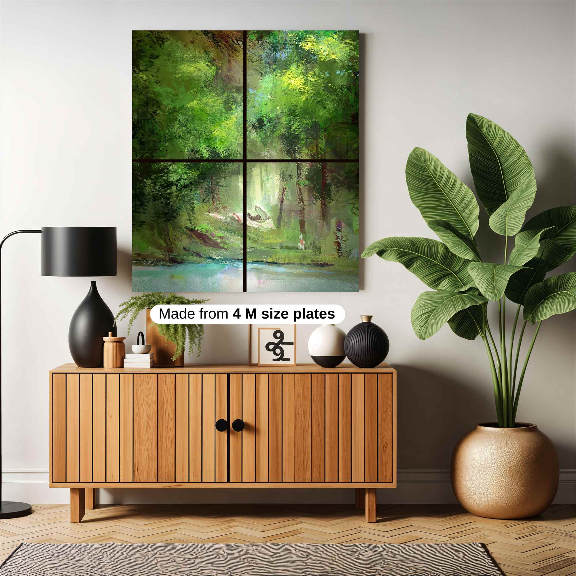 Forest Serenity Safe Wall Magnetic / M