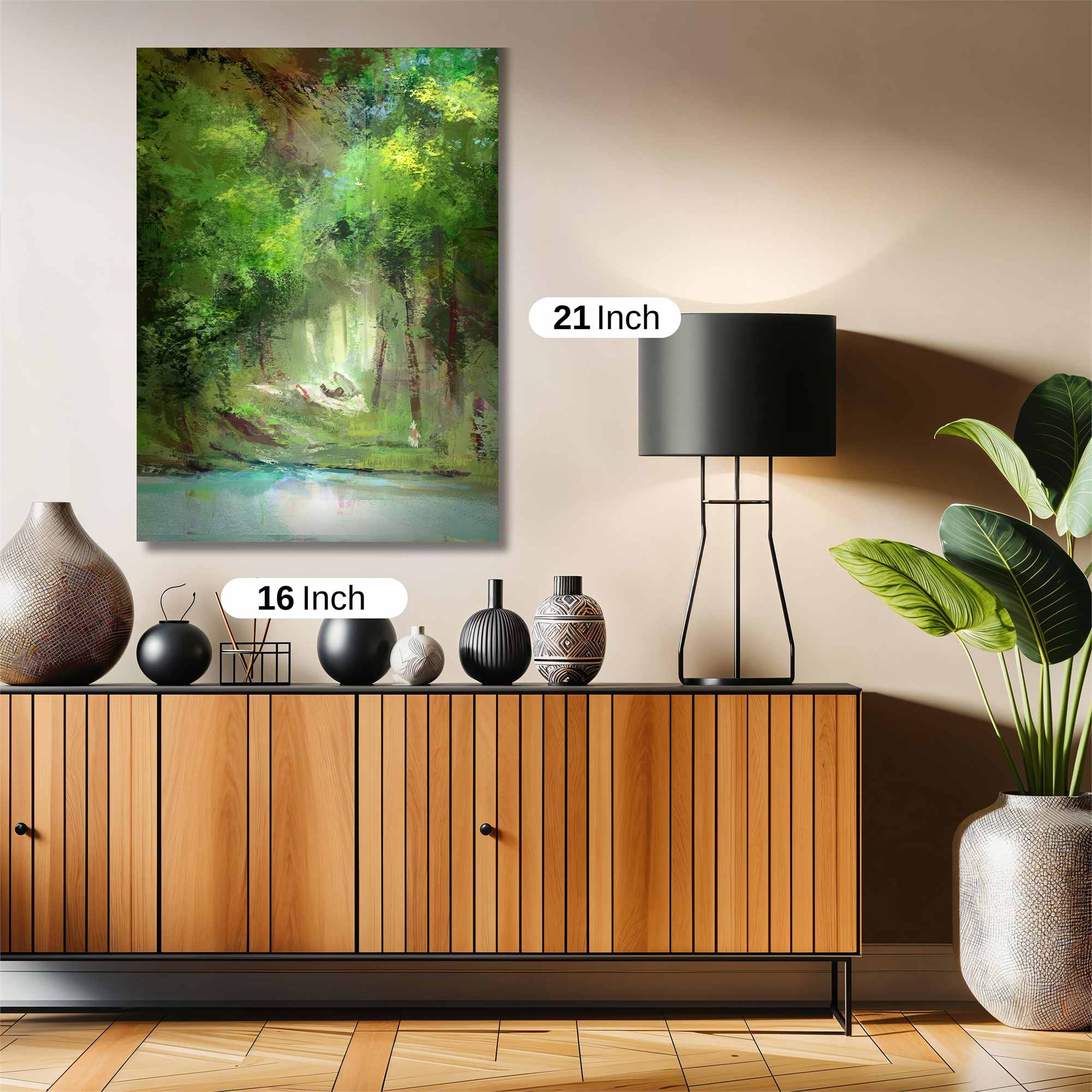 Forest Serenity Safe Wall Magnetic / M