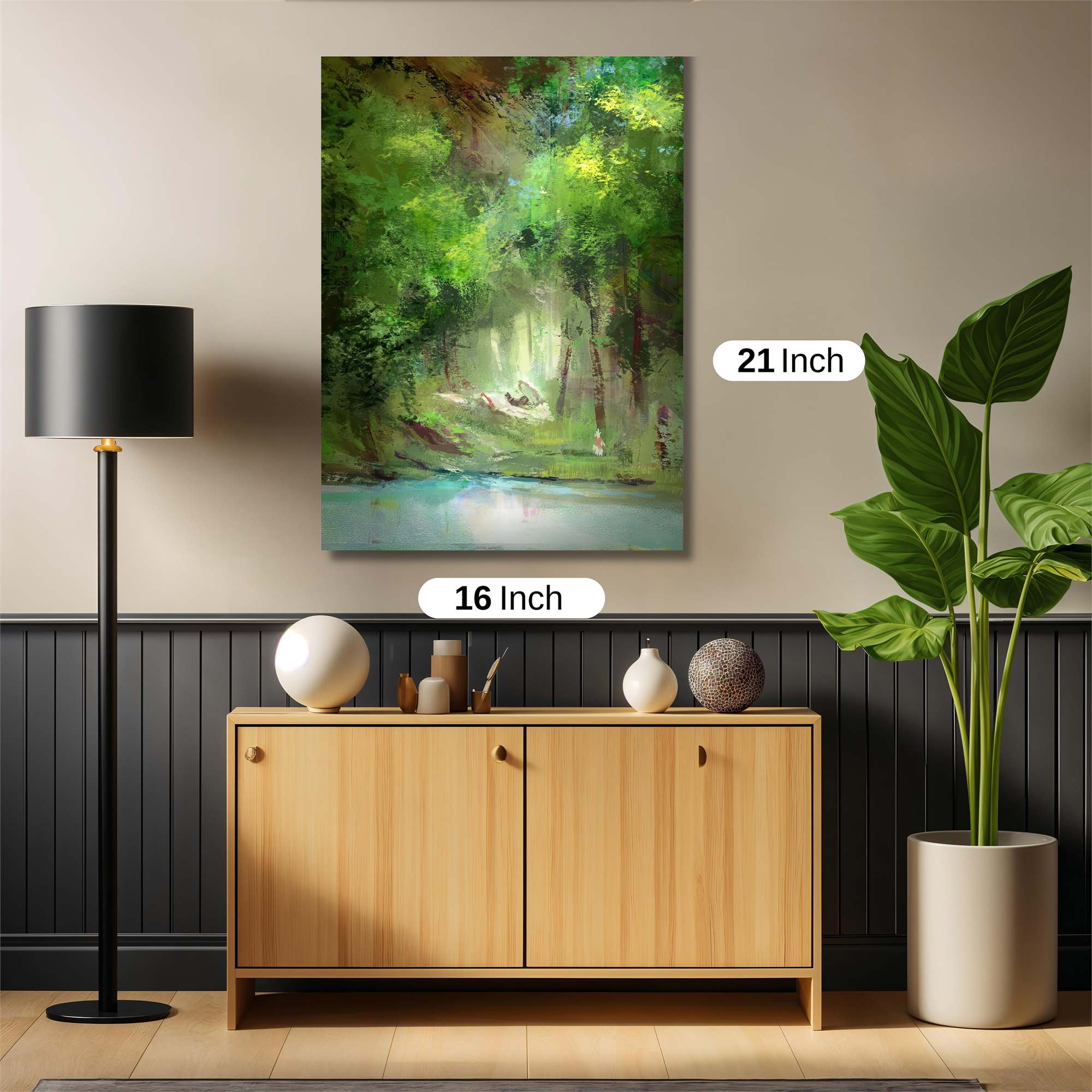 Forest Serenity Safe Wall Magnetic / M