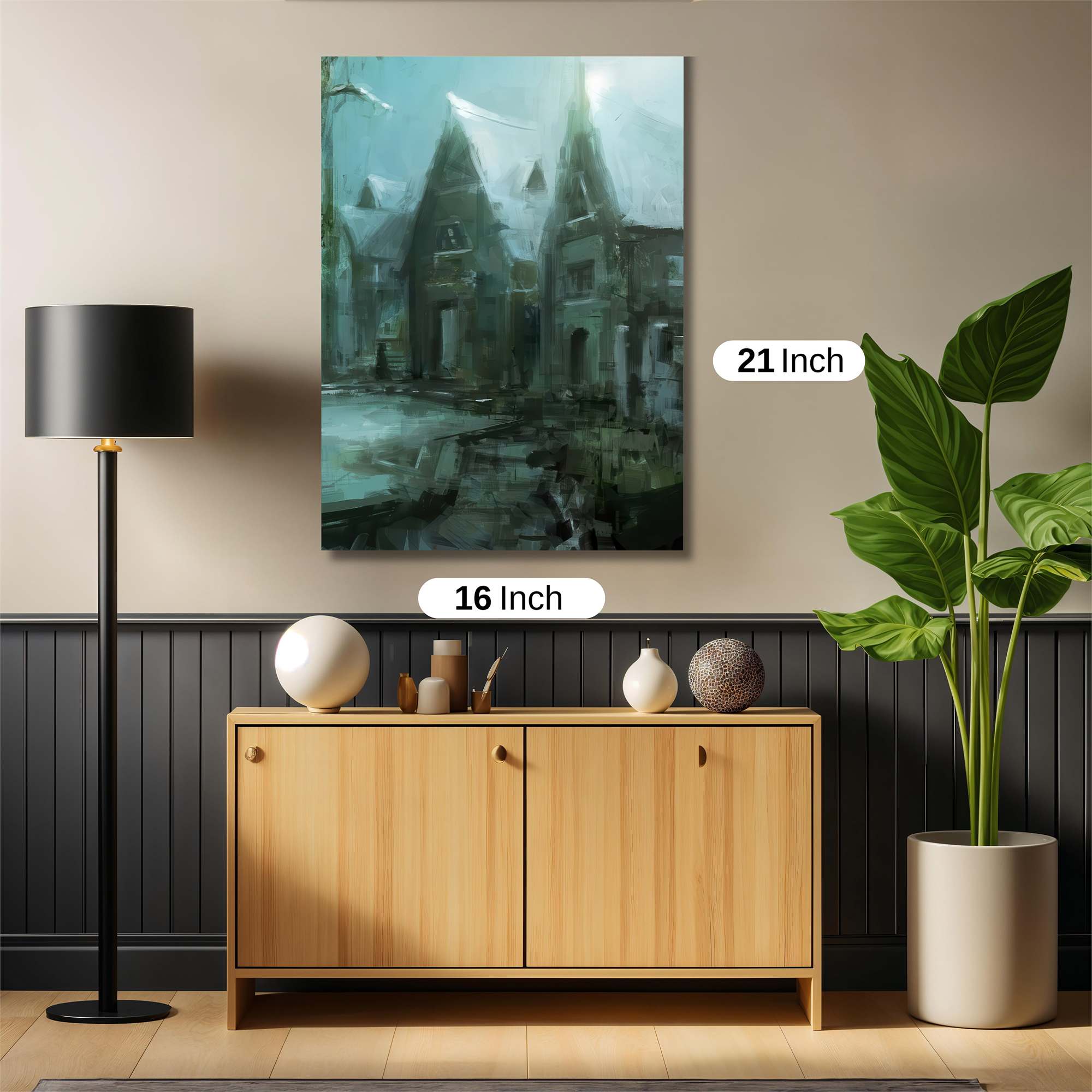 Snowbound Serenity Safe Wall Magnetic / M