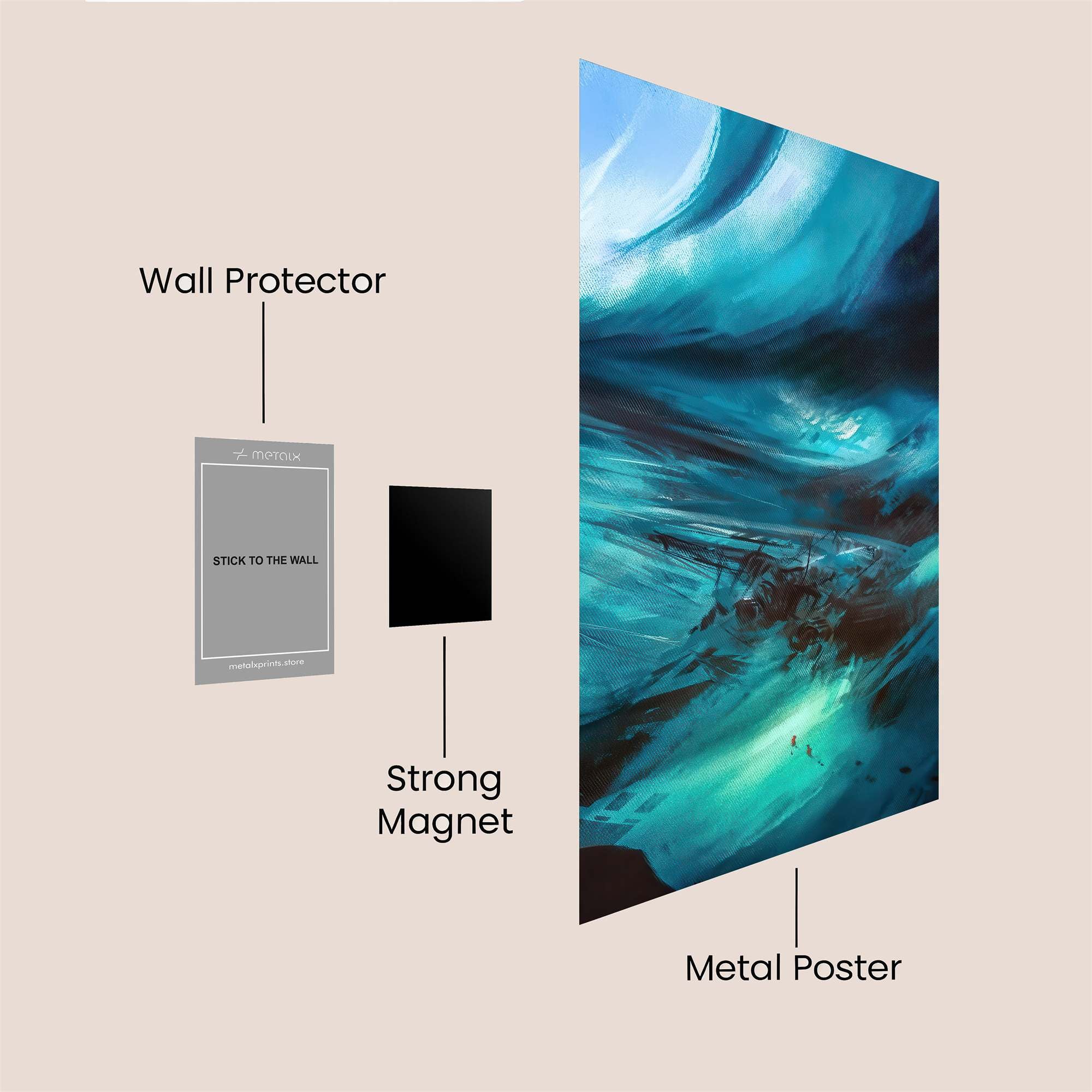 Vortex Serenity Safe Wall Magnetic / M