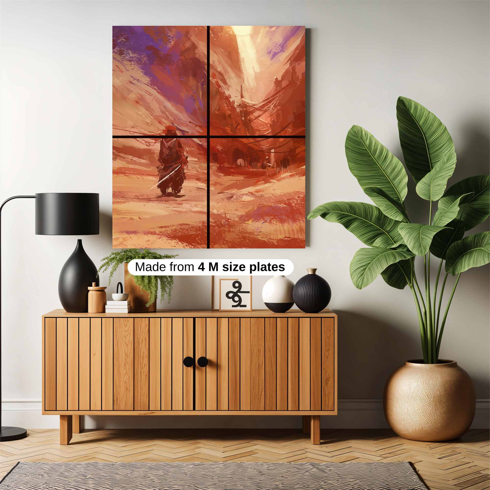 Samurai Serenity Safe Wall Magnetic / M