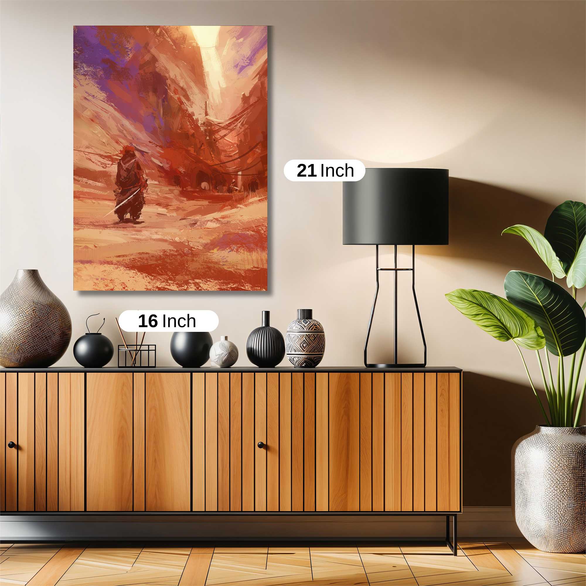 Samurai Serenity Safe Wall Magnetic / M