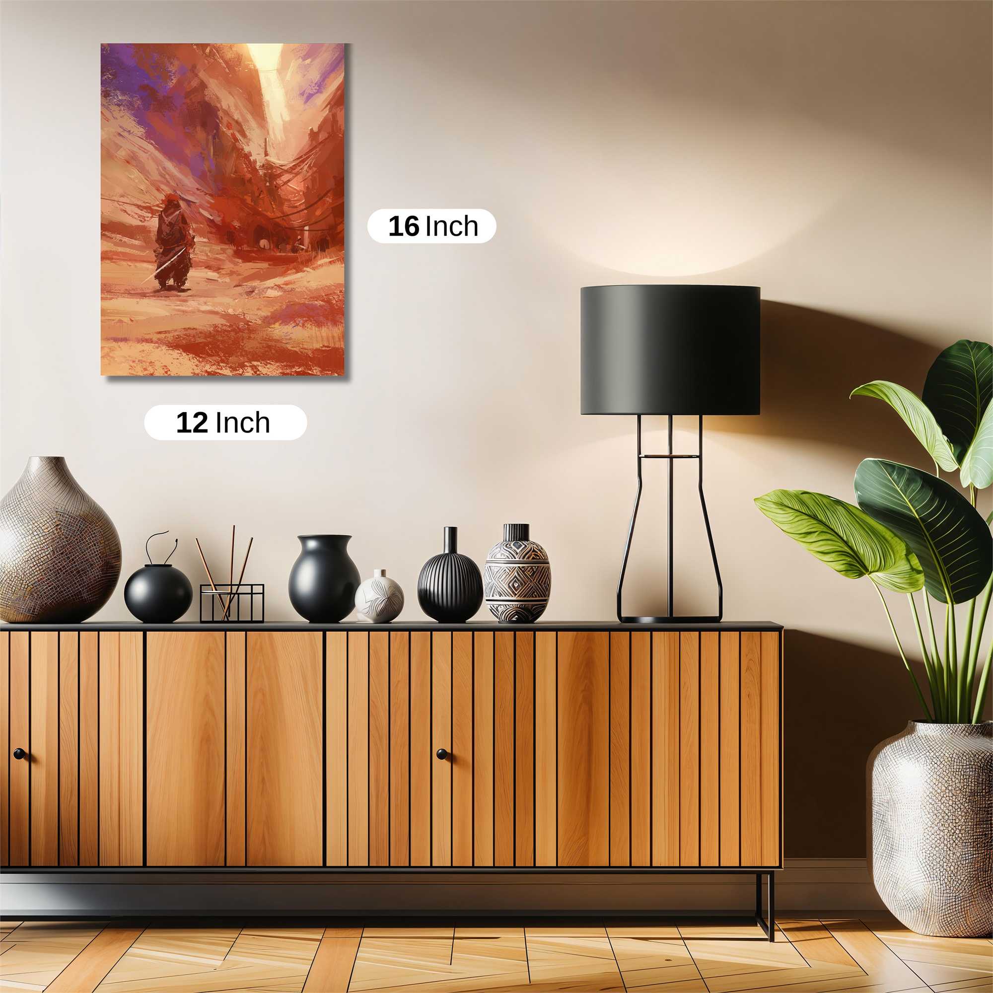 Samurai Serenity Safe Wall Magnetic / M