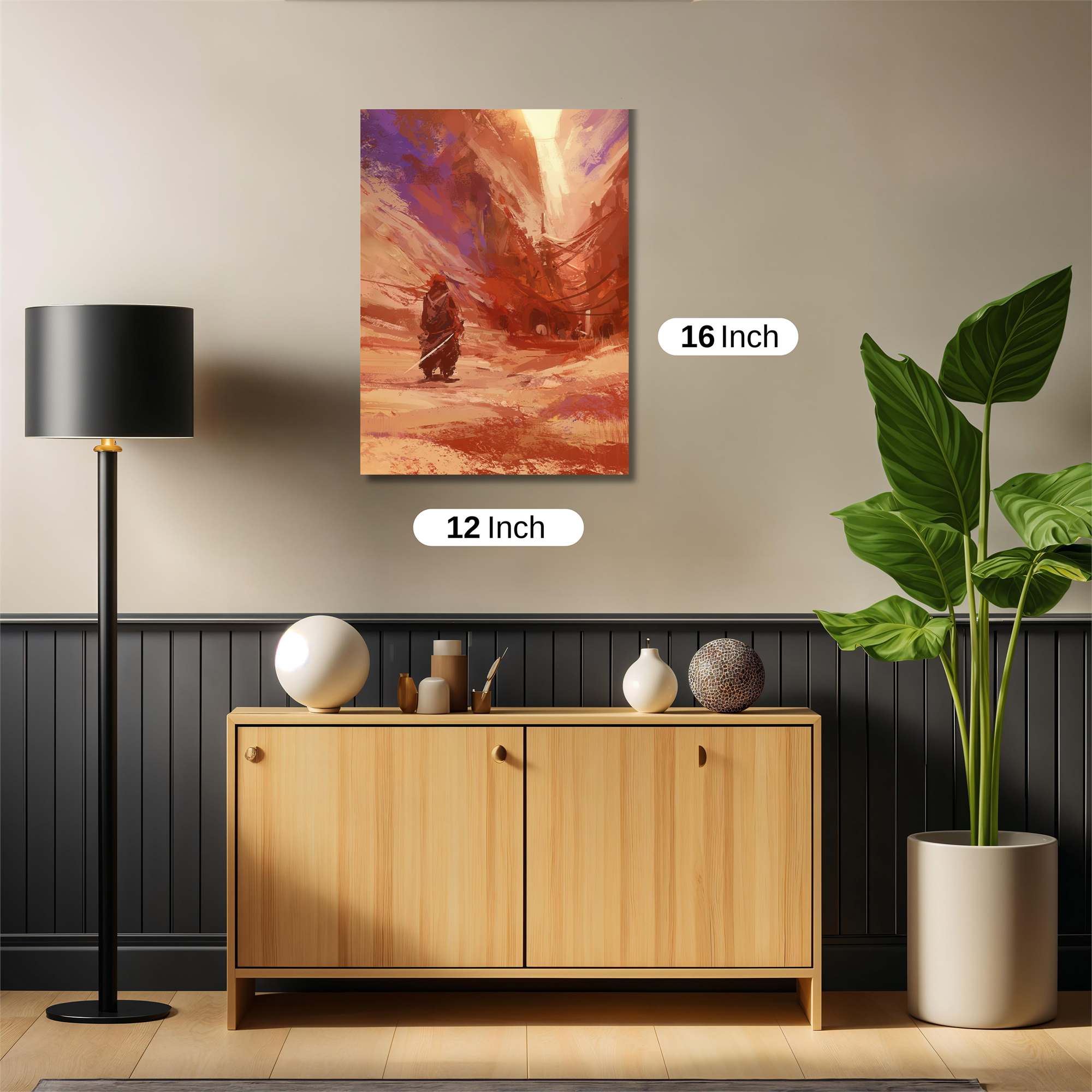 Samurai Serenity Safe Wall Magnetic / M