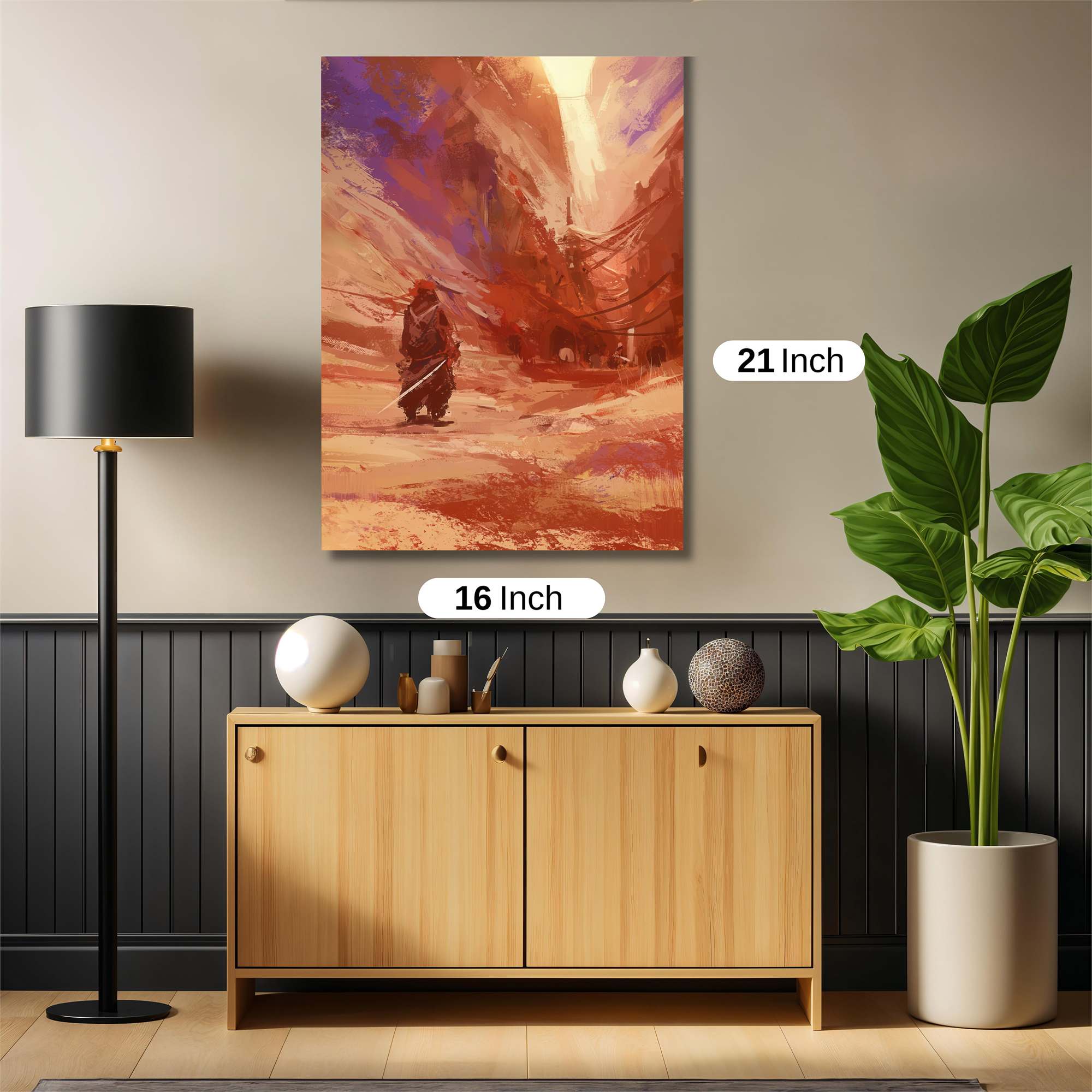 Samurai Serenity Safe Wall Magnetic / M