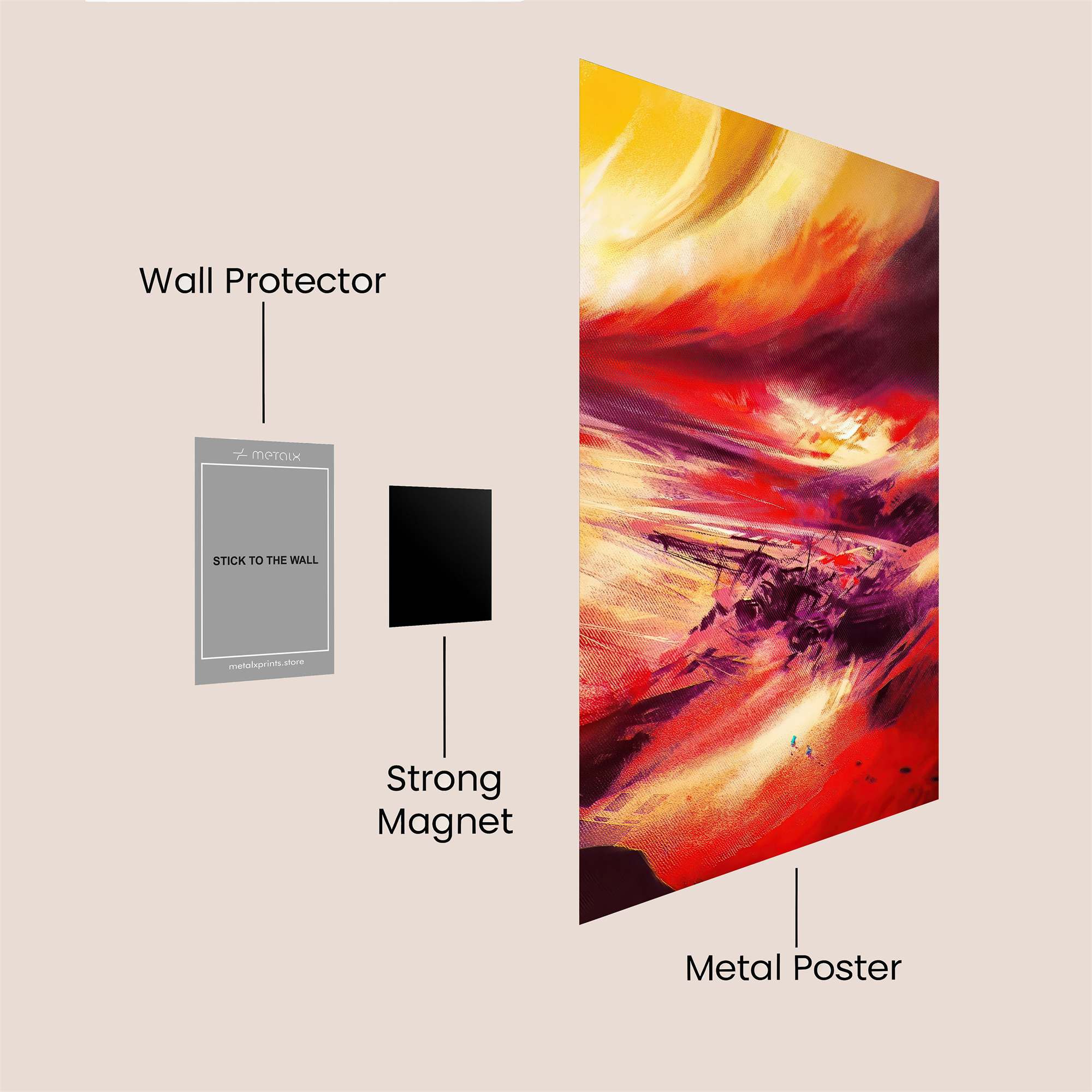 Cosmic Rage Safe Wall Magnetic / M