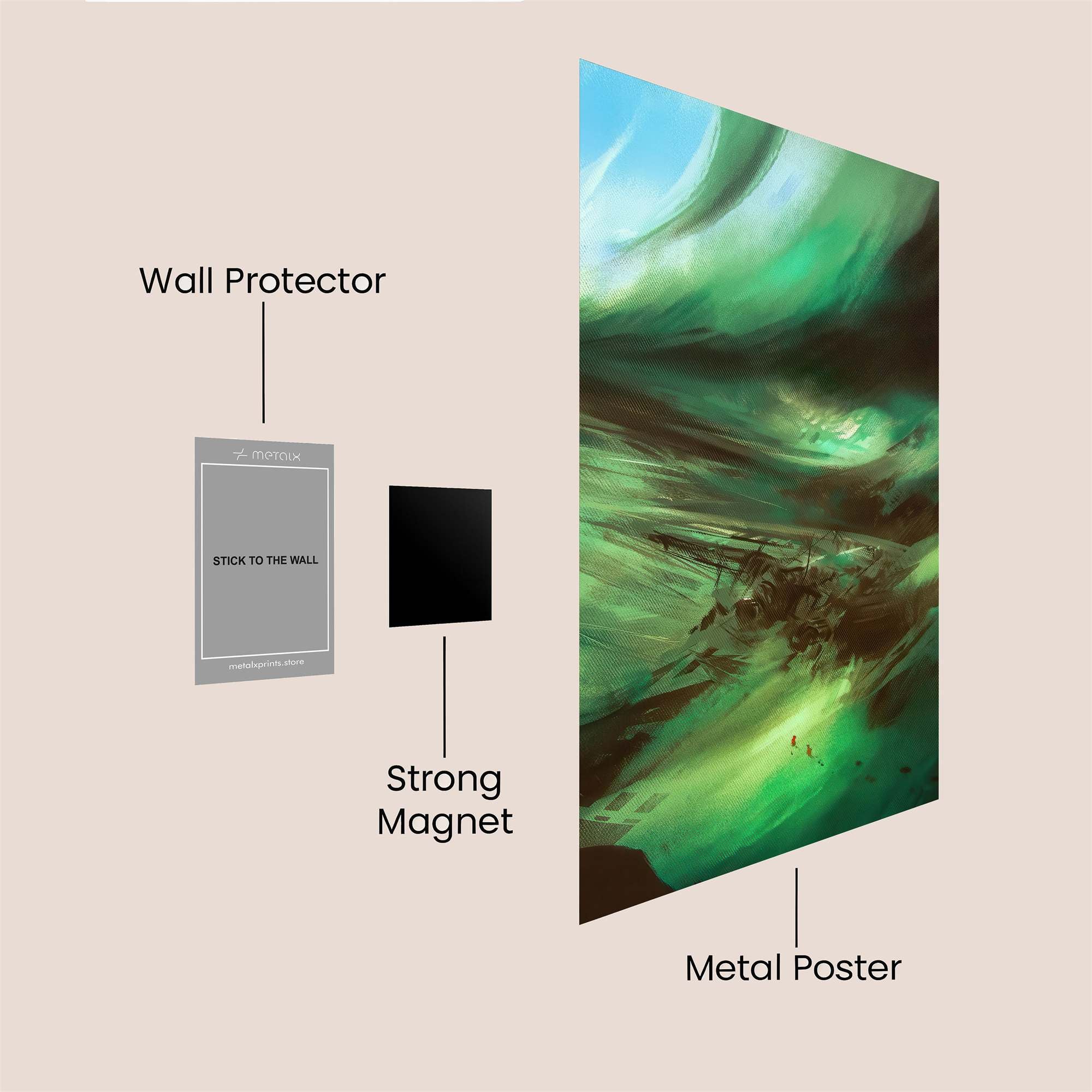 Vortex Serenity Safe Wall Magnetic / M