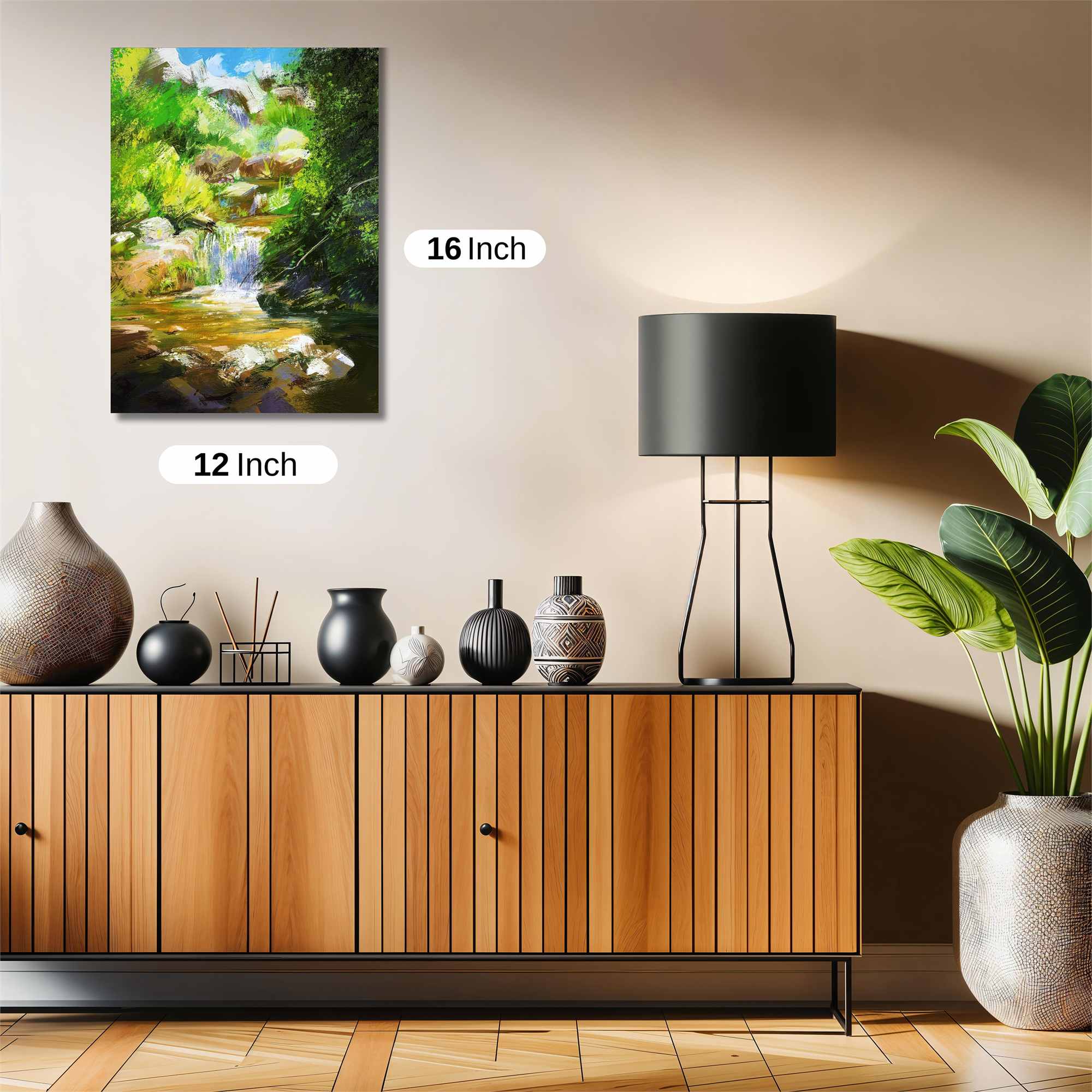 Forest Serenity Safe Wall Magnetic / M