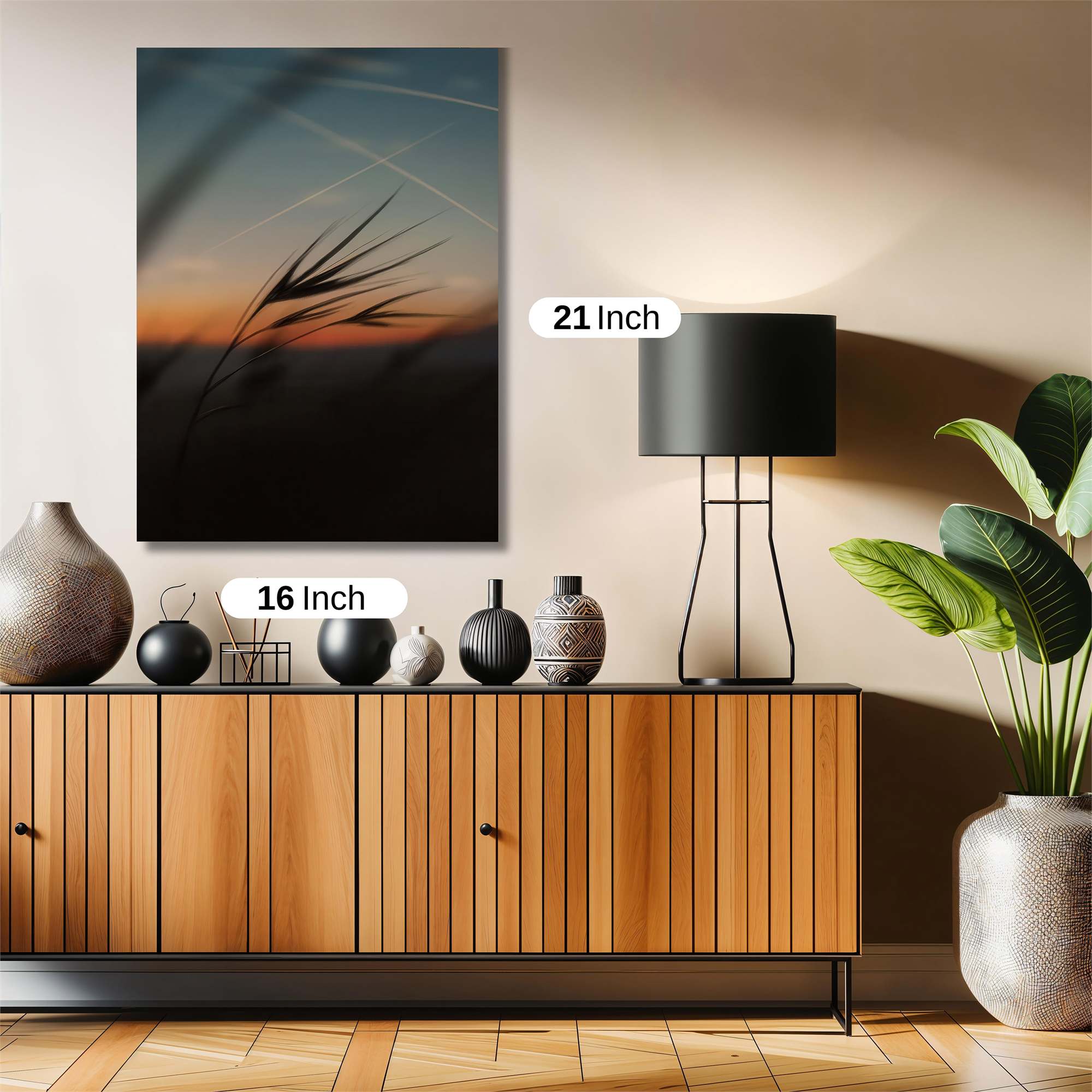 Sunset Serenity Safe Wall Magnetic / M