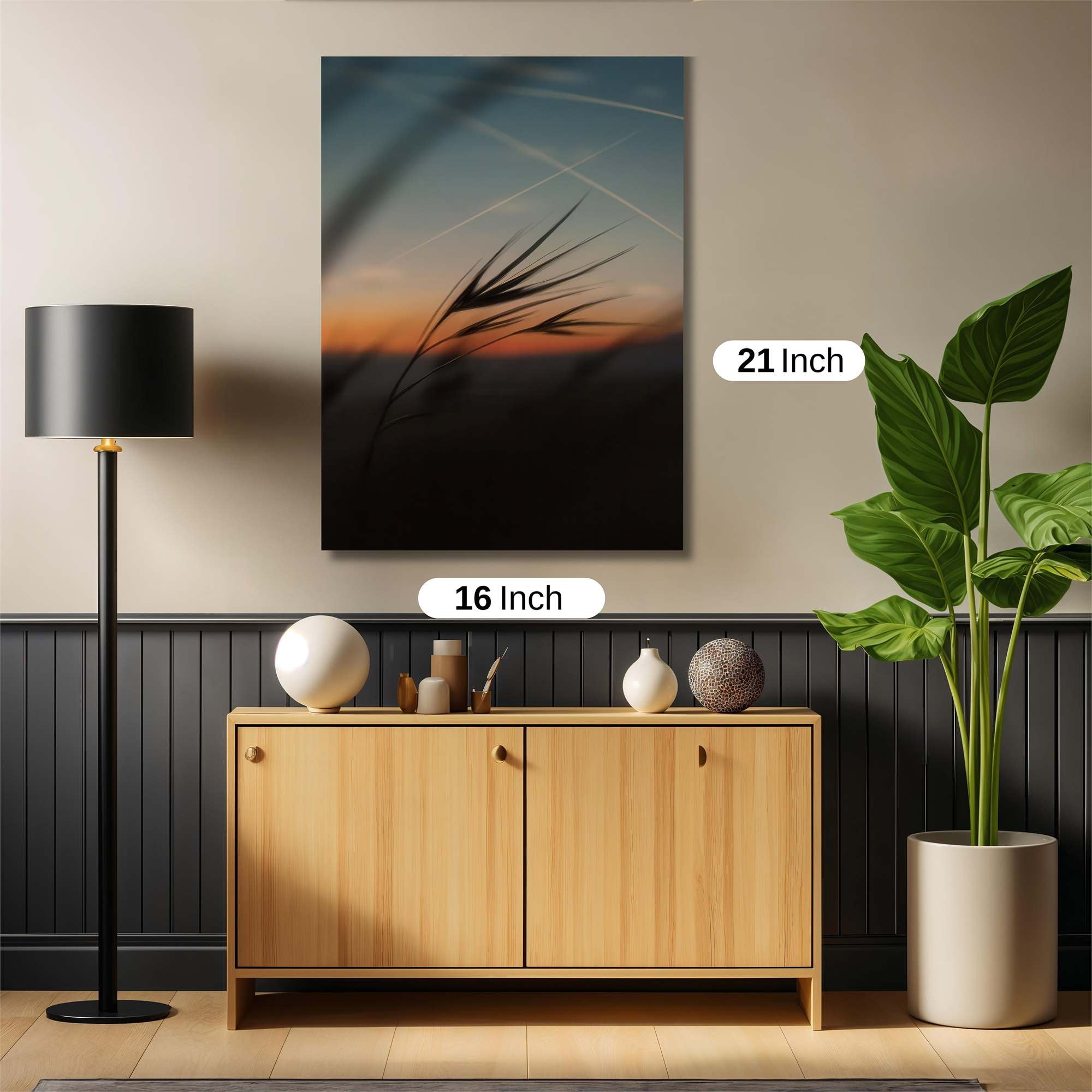 Sunset Serenity Safe Wall Magnetic / M