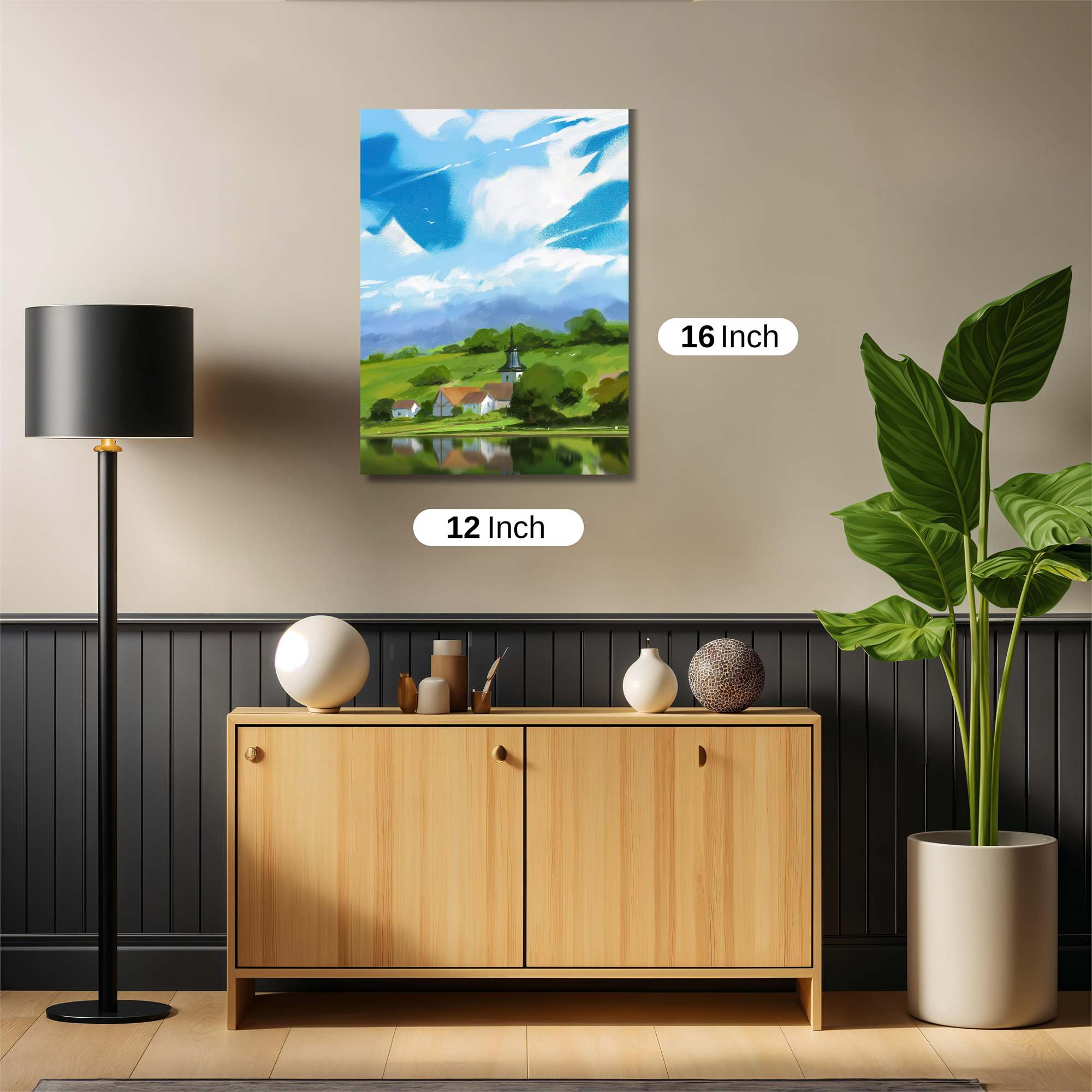 Serenity Village Safe Wall Magnetic / M