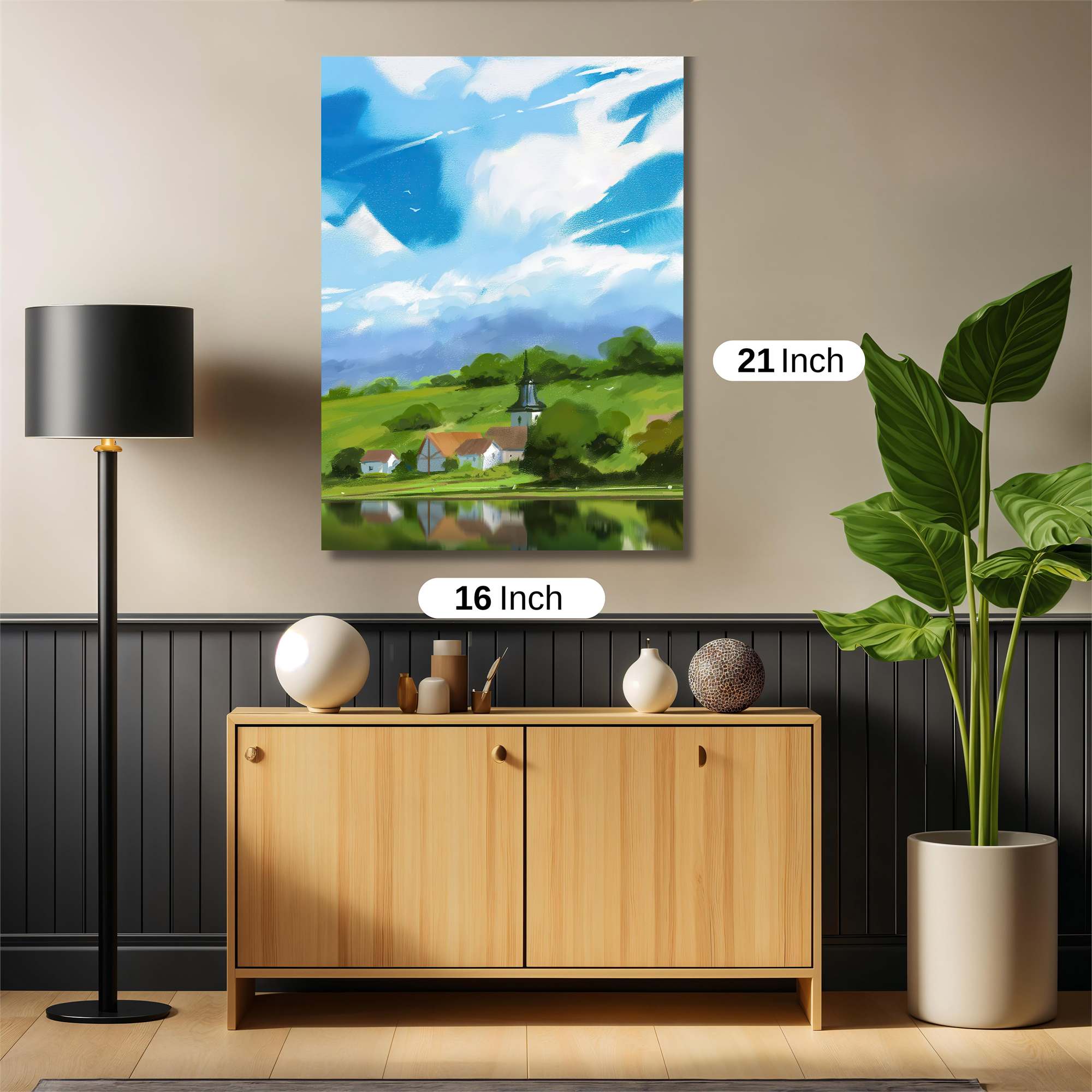 Serenity Village Safe Wall Magnetic / M