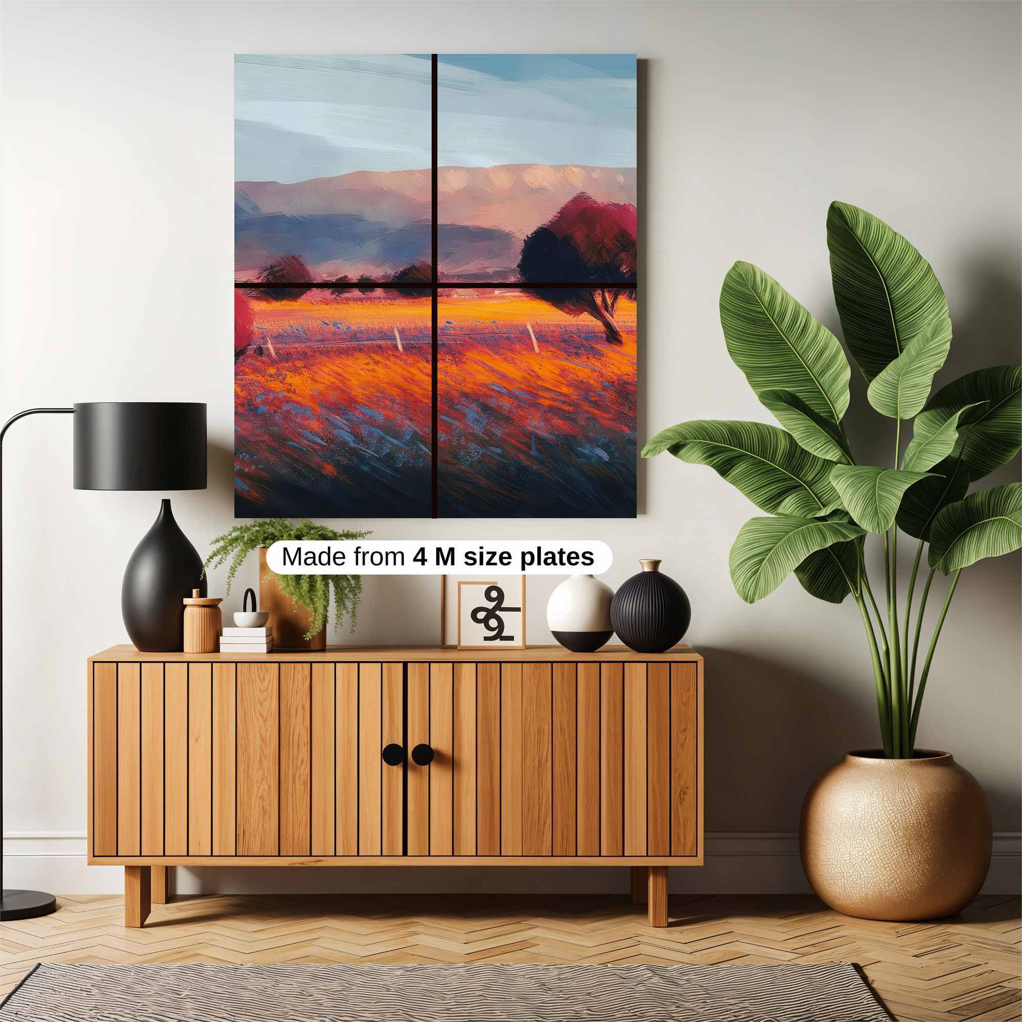 Sunset Serenity Safe Wall Magnetic / M
