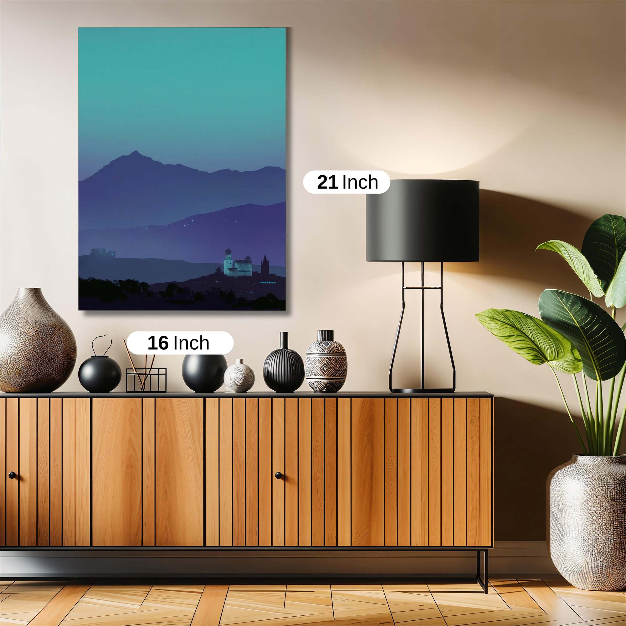 Mountain Serenity Safe Wall Magnetic / M