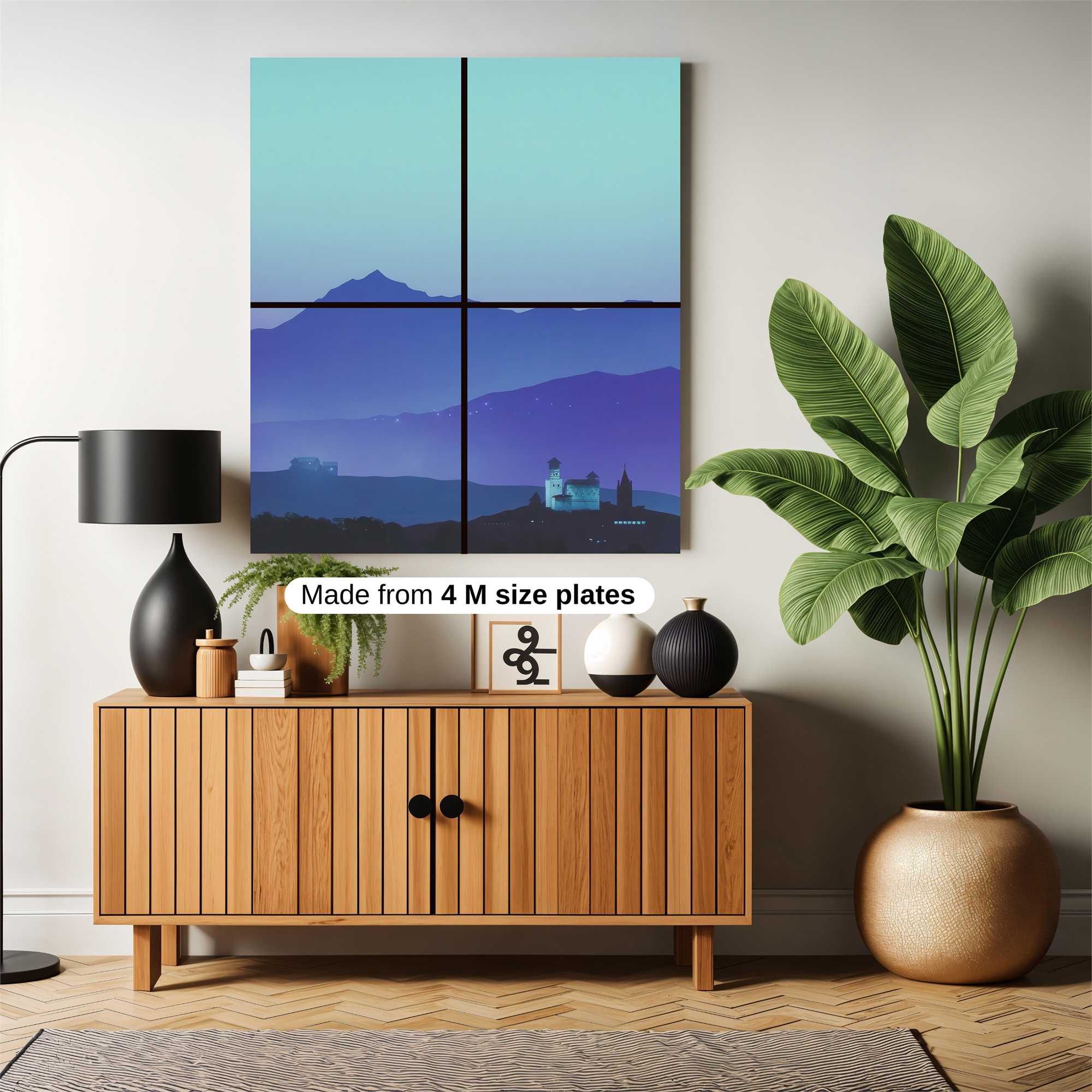 Mountain Serenity Safe Wall Magnetic / M