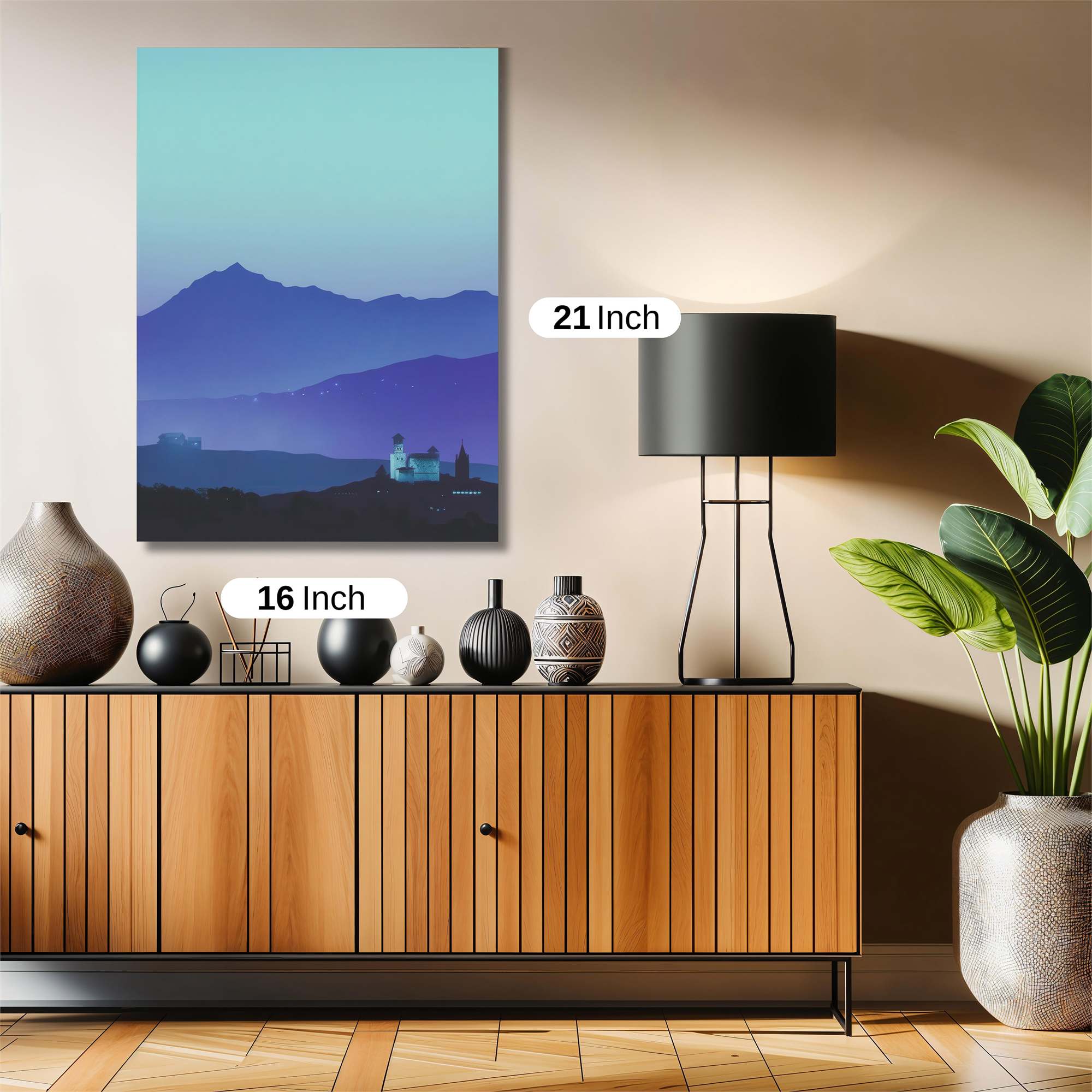 Mountain Serenity Safe Wall Magnetic / M