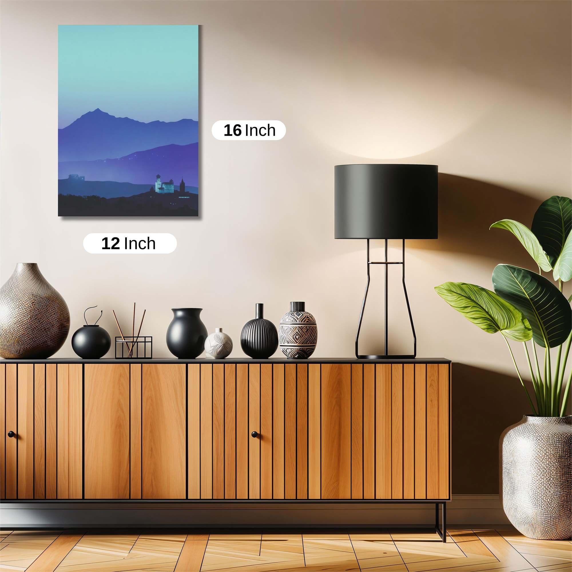 Mountain Serenity Safe Wall Magnetic / M