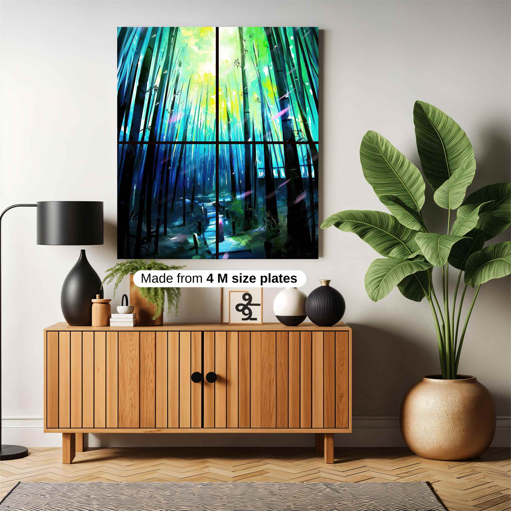 Bamboo Serenity Safe Wall Magnetic / M