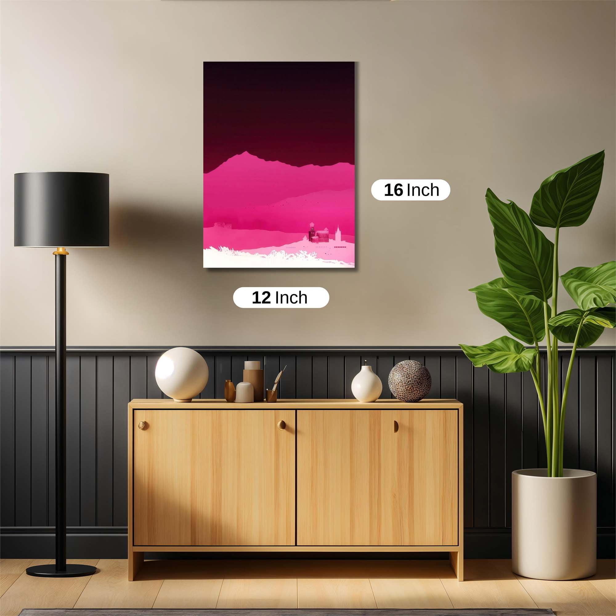 Mountain Serenity Safe Wall Magnetic / M