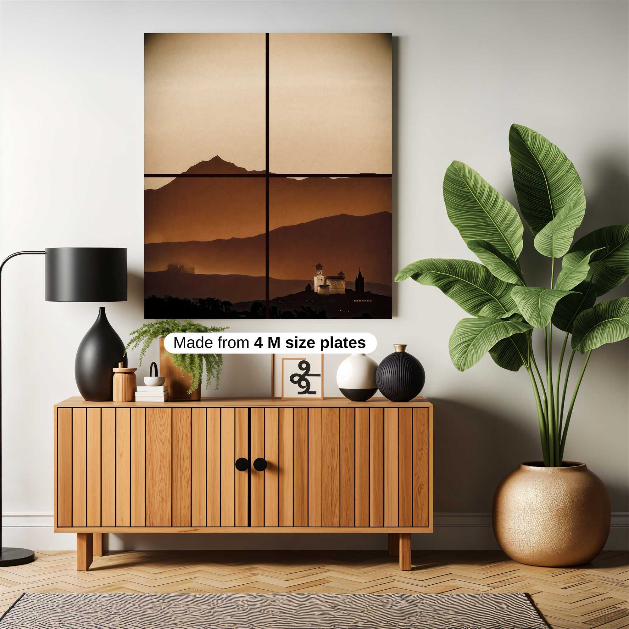 Mountain Serenity Safe Wall Magnetic / M