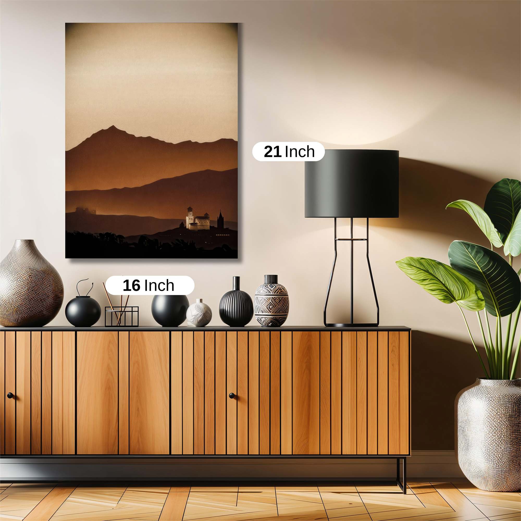Mountain Serenity Safe Wall Magnetic / M