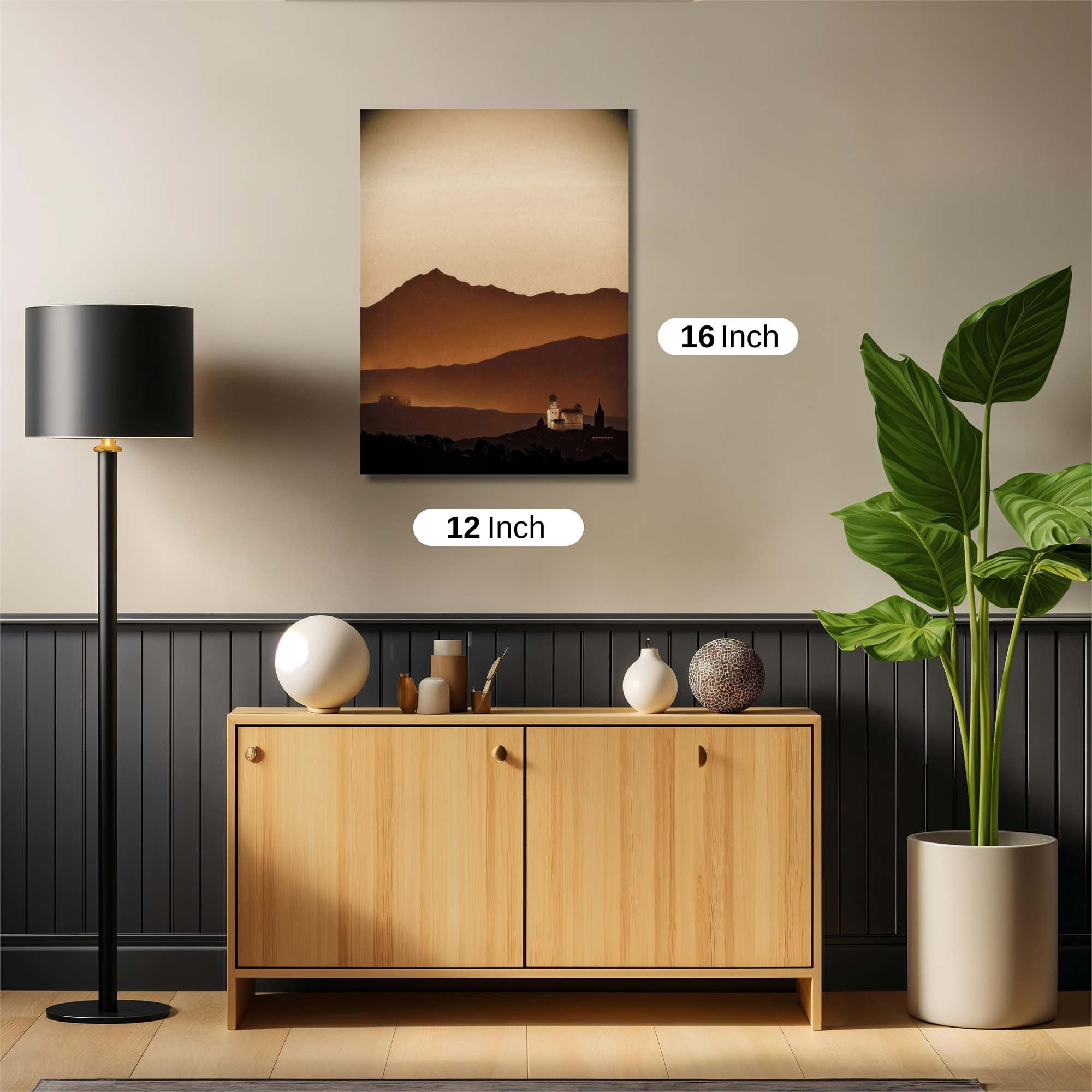 Mountain Serenity Safe Wall Magnetic / M