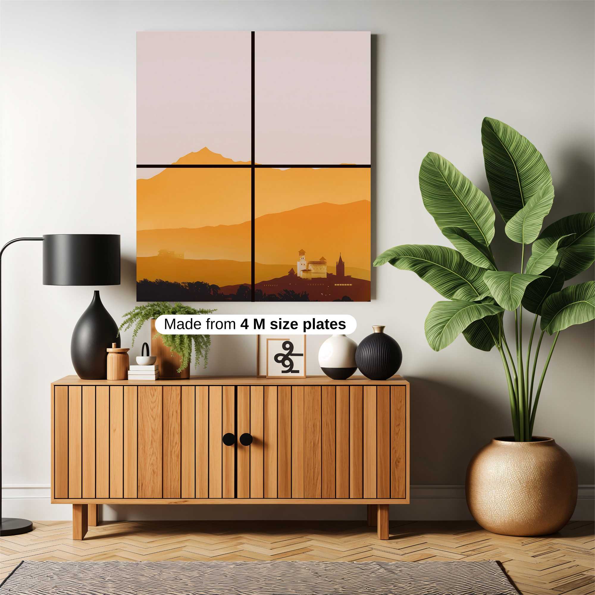 Mountain Serenity Safe Wall Magnetic / M