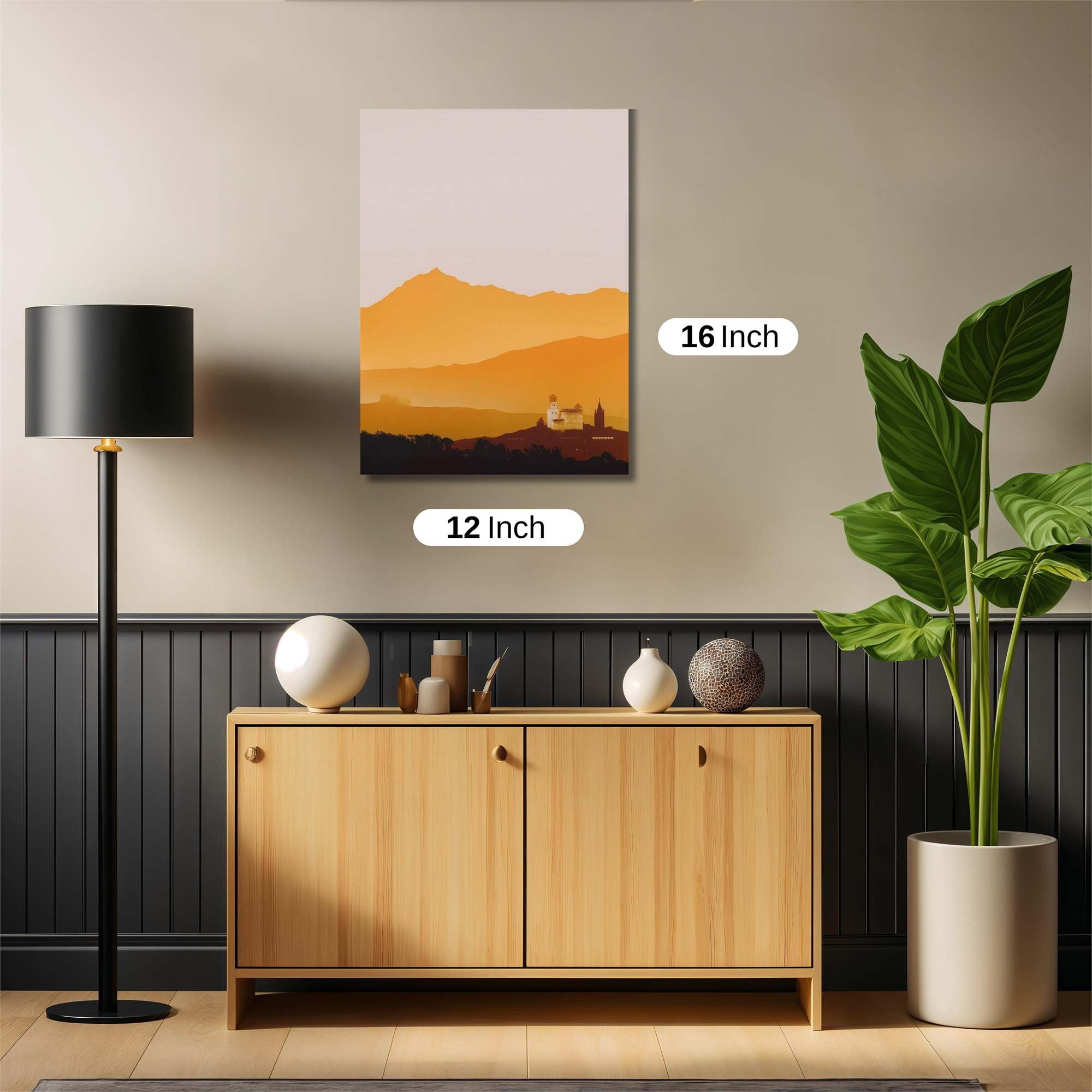 Mountain Serenity Safe Wall Magnetic / M