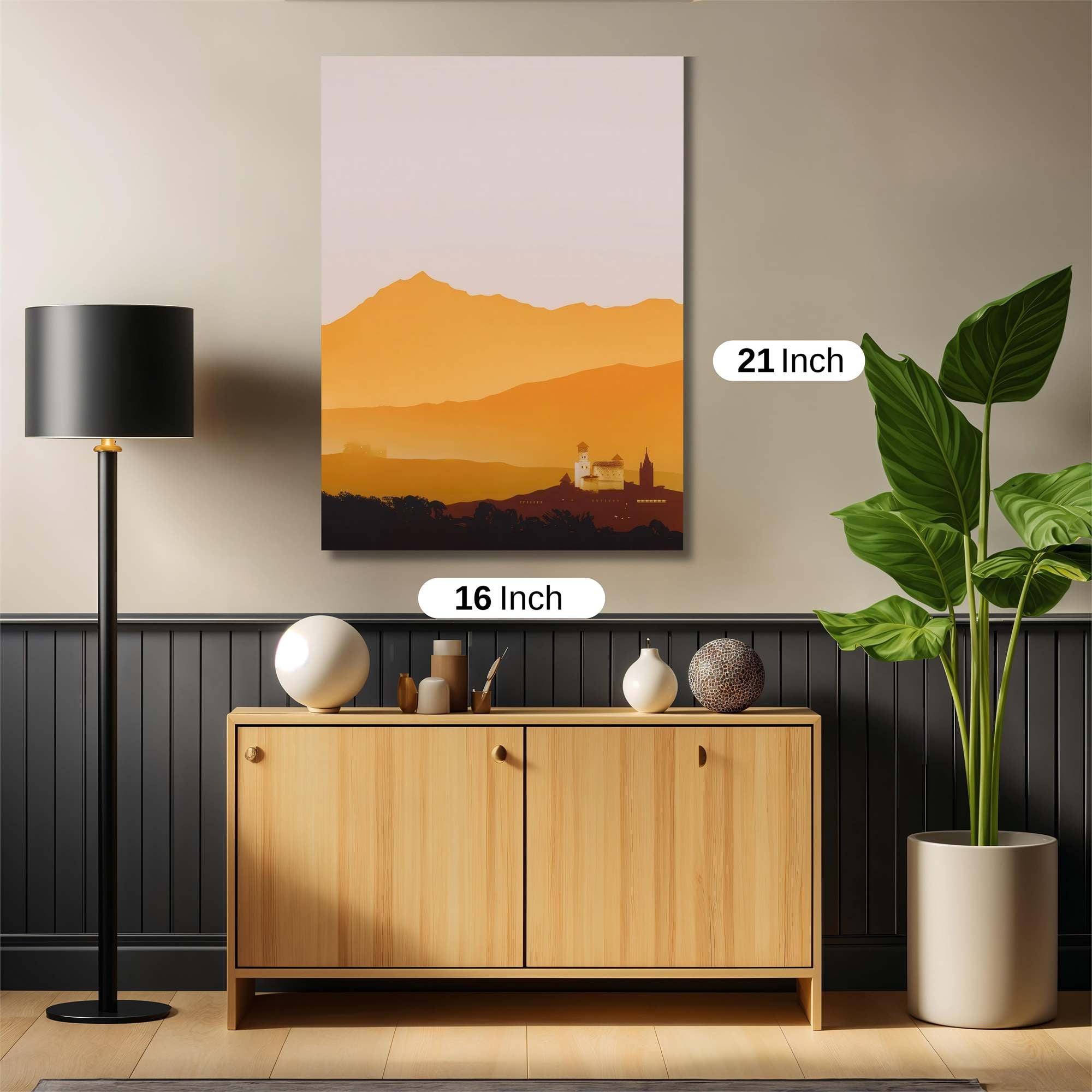 Mountain Serenity Safe Wall Magnetic / M