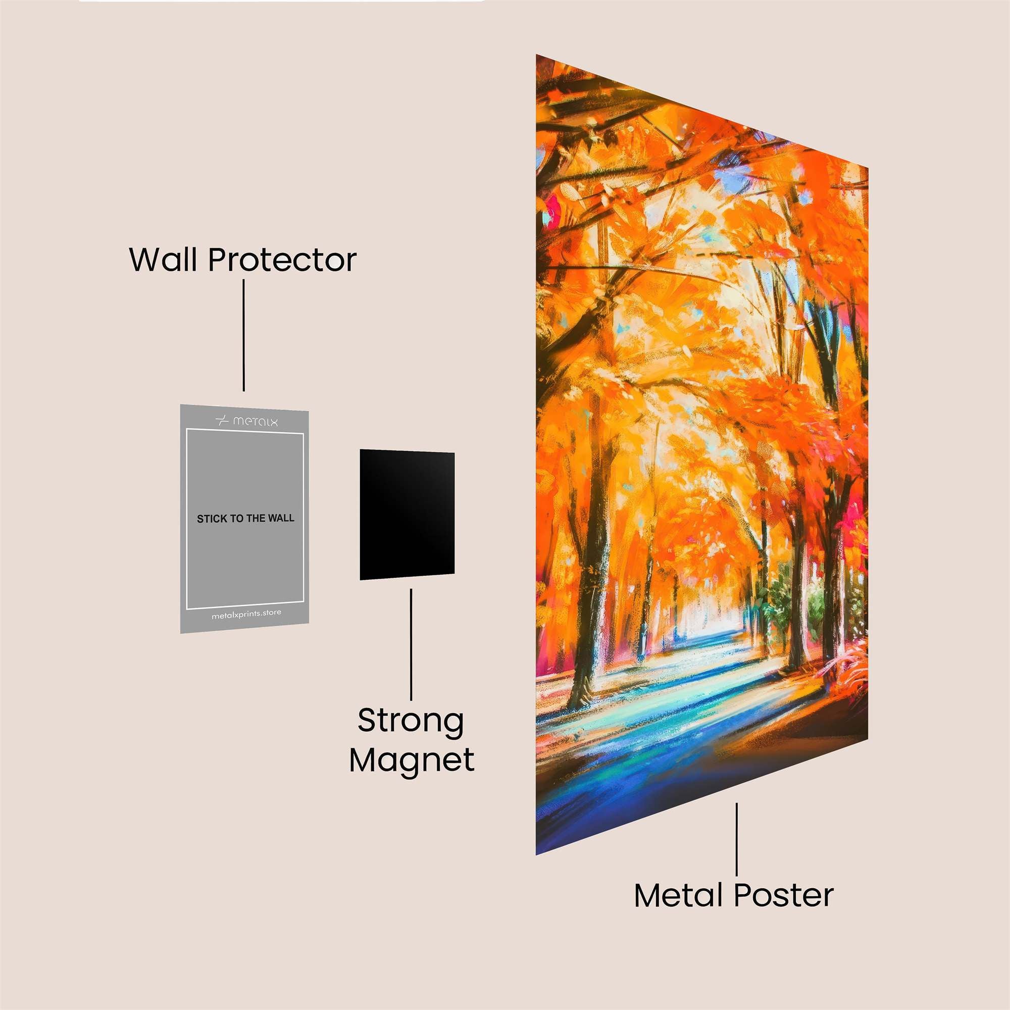 Autumn Bliss Safe Wall Magnetic / M